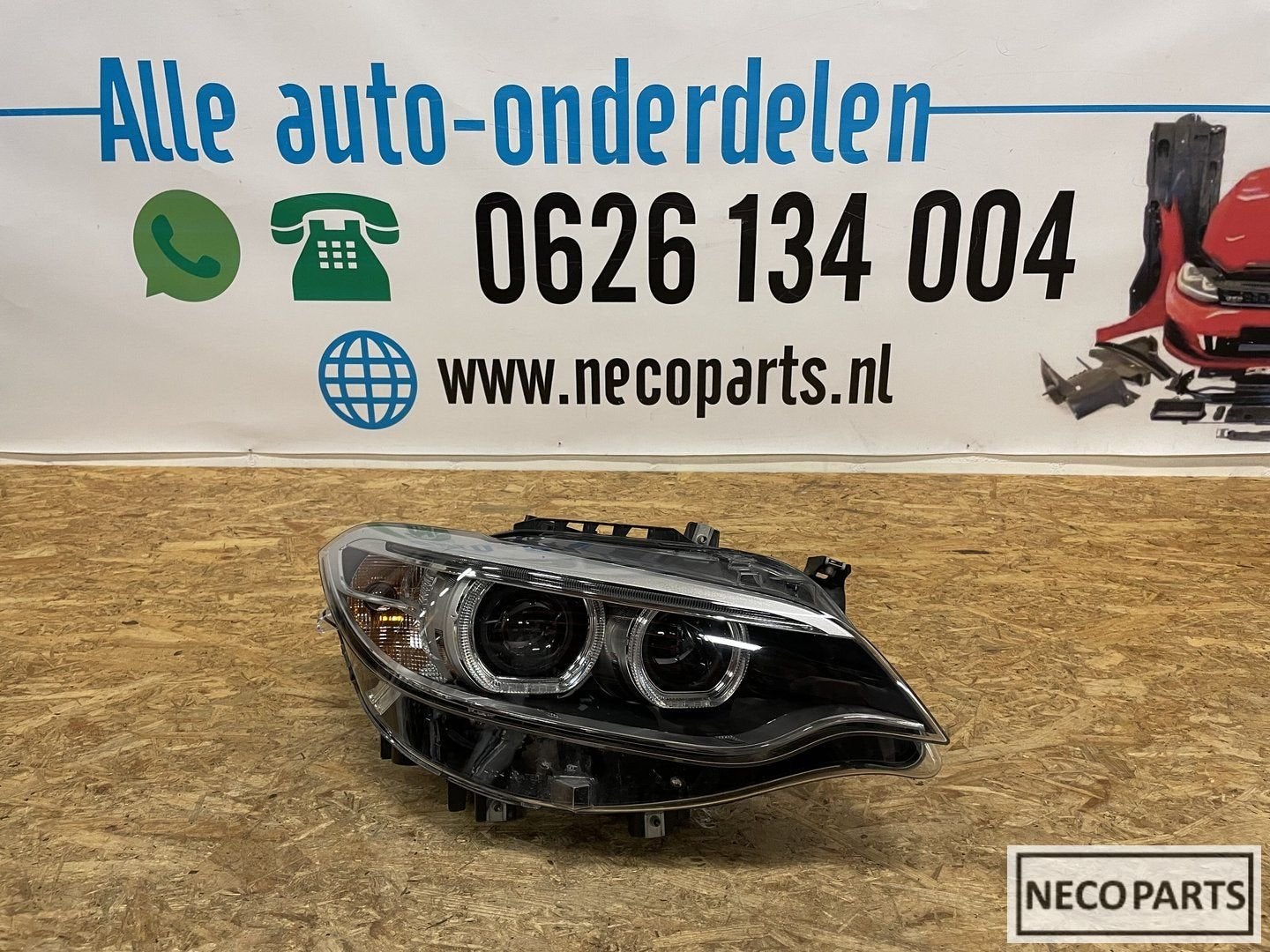 BMW 2 SERIE F22 F23 XENON KOPLAMP RECHTS 7304466 ORIGINEEL, Auto-onderdelen, Gebruikt, -, -, Ophalen of Verzenden