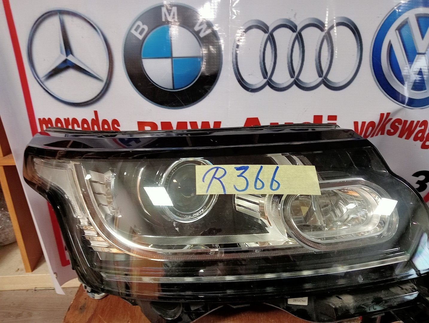 RANGE ROVER VOGUE L405 XENON LED-KOPLAMP L CK52-13W029-ED Ka, Land Rover, -, Utilisé, -