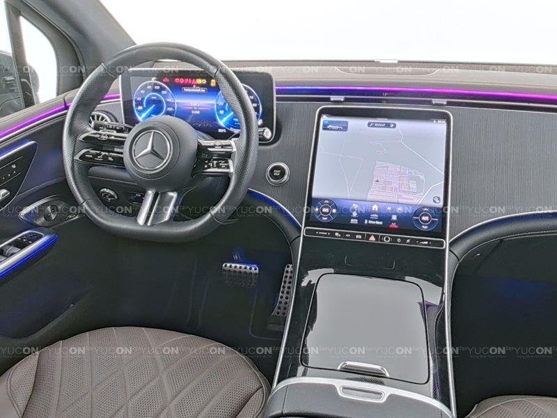 Mercedes-Benz EQE 350+ AMG Line SUV + NAPPA + BURMESTER + PA, Achat, Entretenue par le concessionnaire, 5 places, Vert