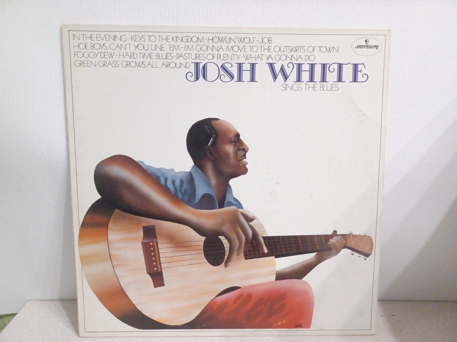 Blues Lp Josh White, CD & DVD, Enlèvement ou Envoi, Blues, LP