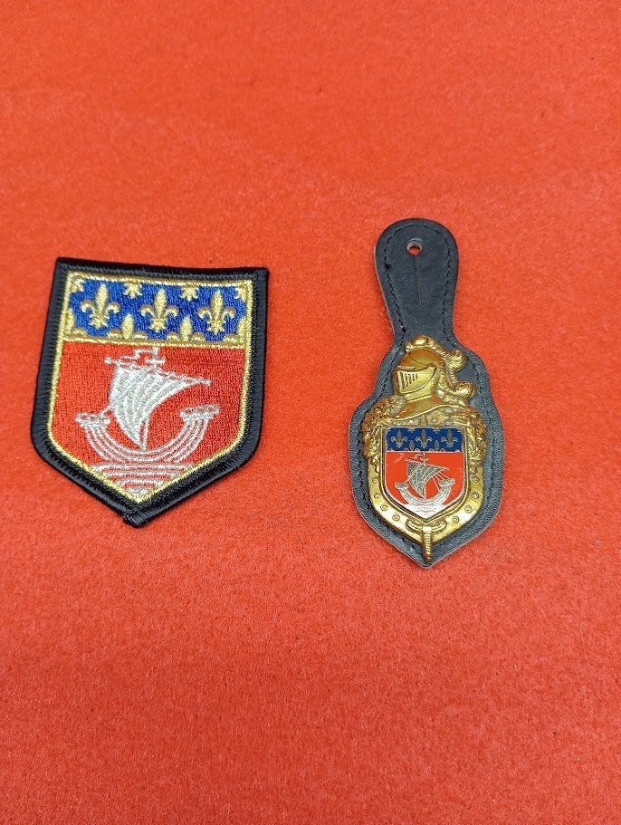Garde républicaine, Enlèvement ou Envoi, Armée de terre, Ruban, Médaille ou Ailes