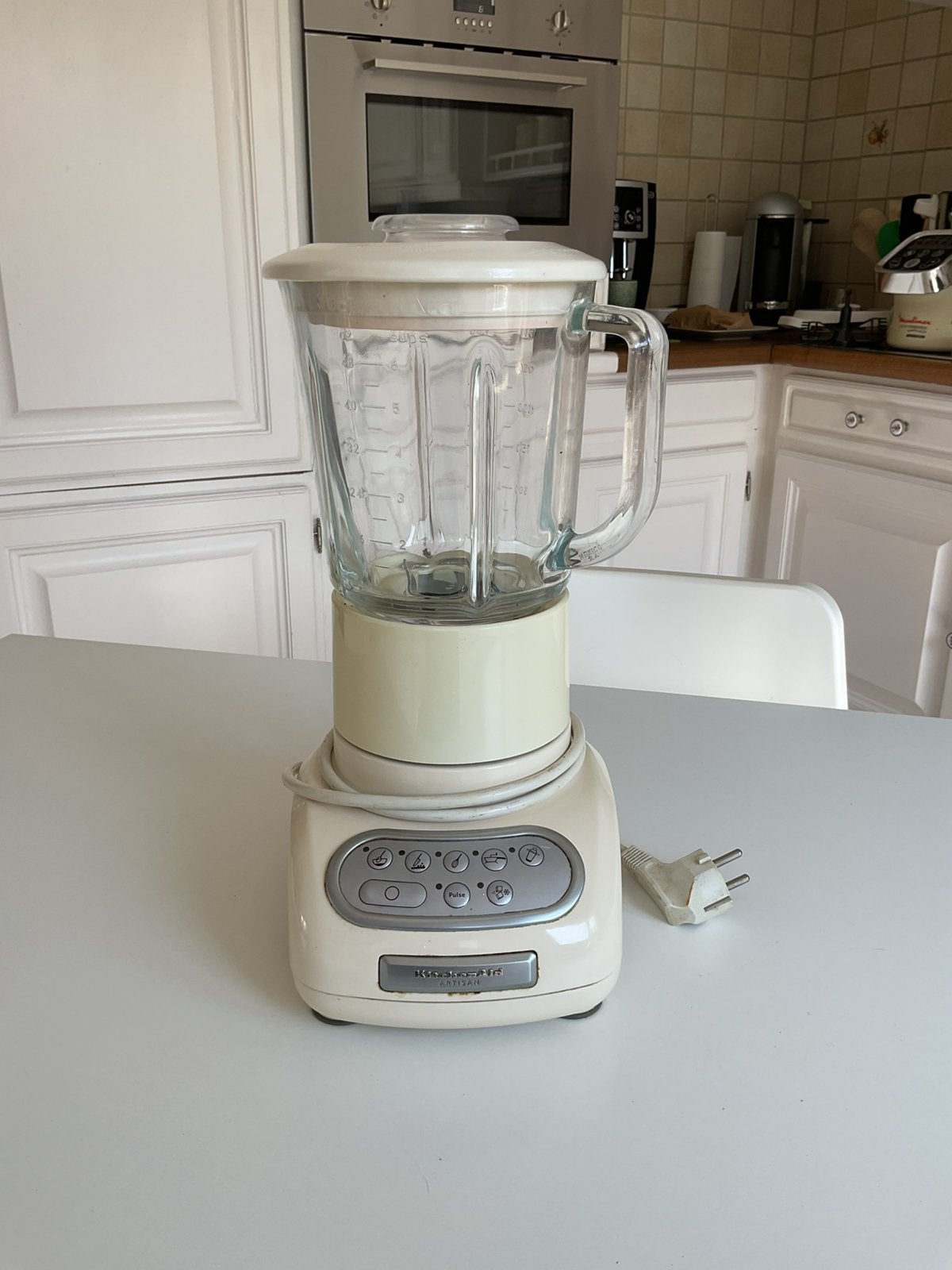 Kitchenaid blender, Elektronische apparatuur, Blenders, Ophalen, Zo goed als nieuw, Blender