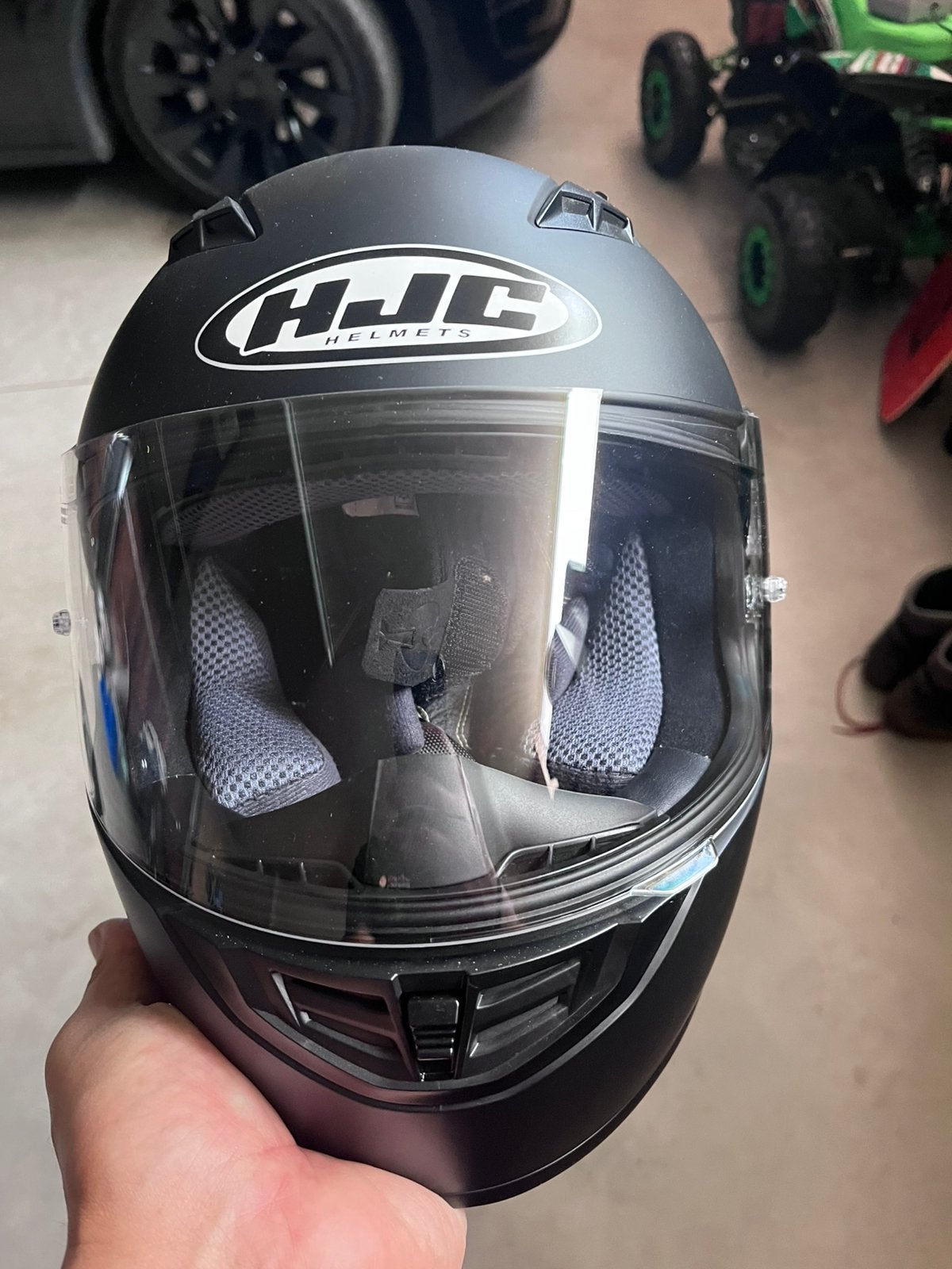 Hjc cs 15 motor helm nieuw xs, Motoren, Ophalen, XS, HJC