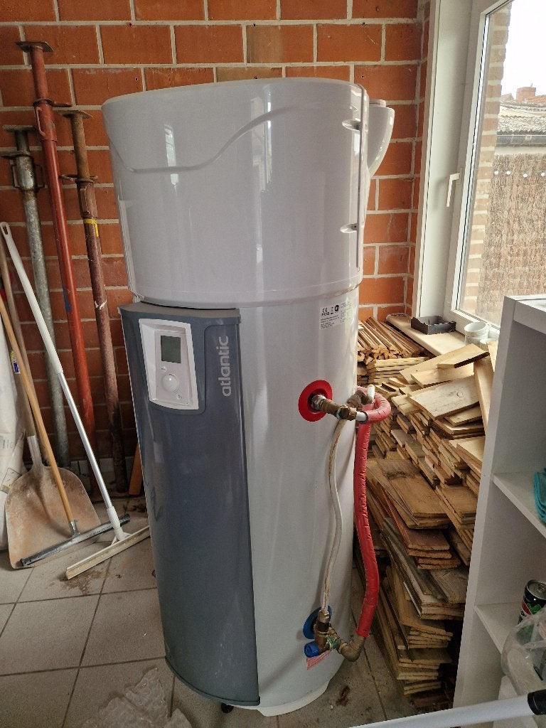 Warmtepompboiler, Bricolage & Construction, Sanitaire, Enlèvement, Comme neuf, Autres types