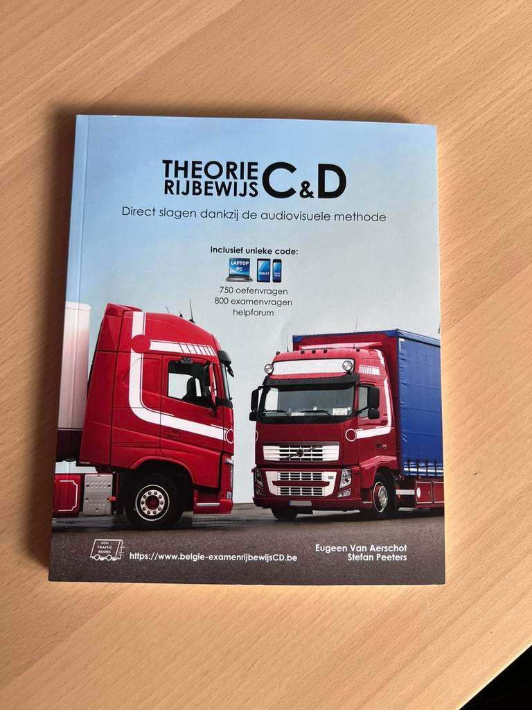 Handboek rijbewijs C & D, Boeken, Ophalen, Zo goed als nieuw, Vrachtwagen