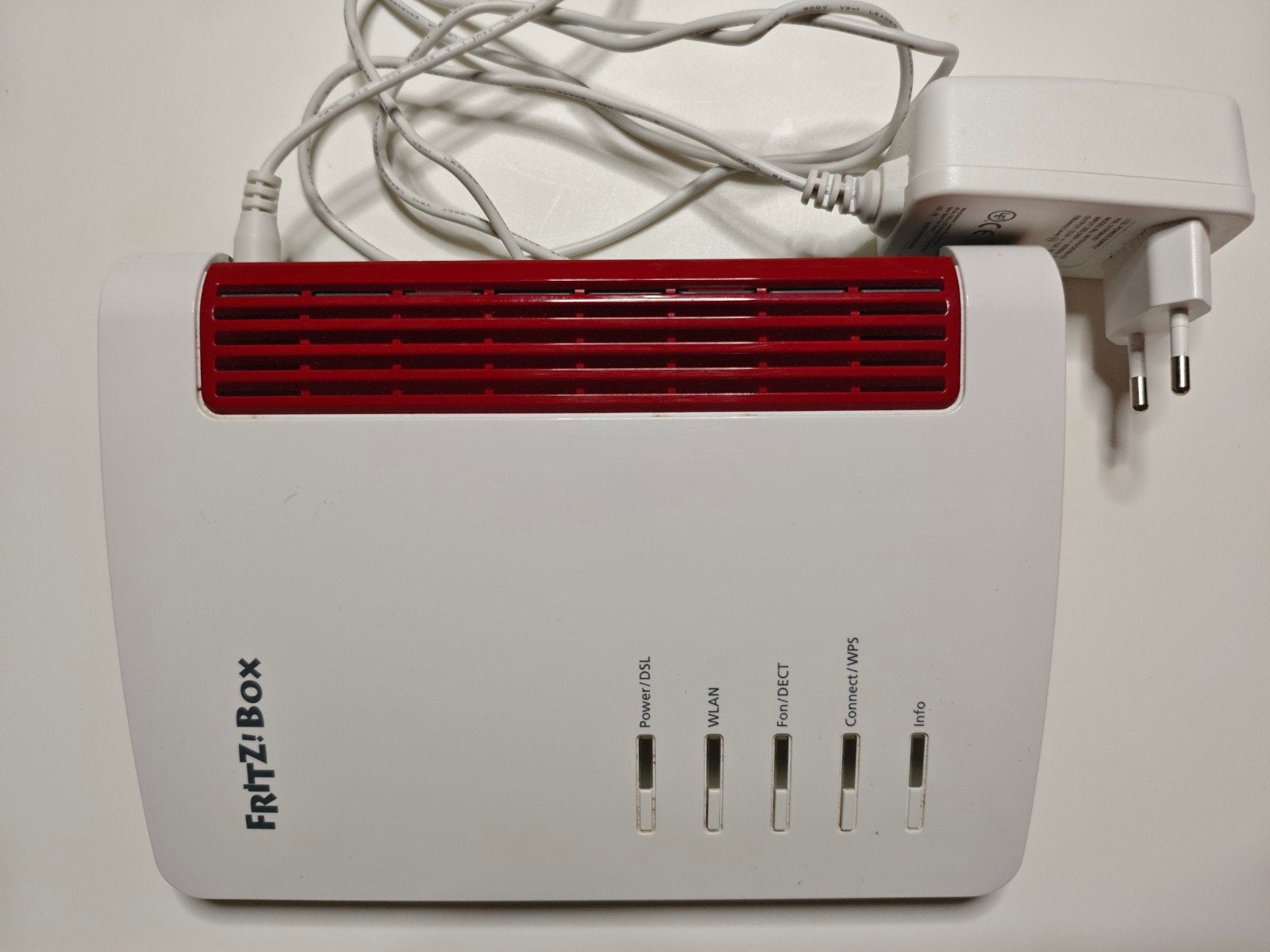 AVM FRITZ!Box 7530 AX Wi-Fi 6 + voeding, Ophalen of Verzenden, Zo goed als nieuw, Router met modem, Fritzbox