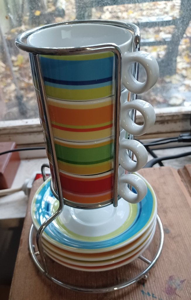 Koffie Tassen L.Dake en Zn, Ophalen of Verzenden, Gebruikt, Mok