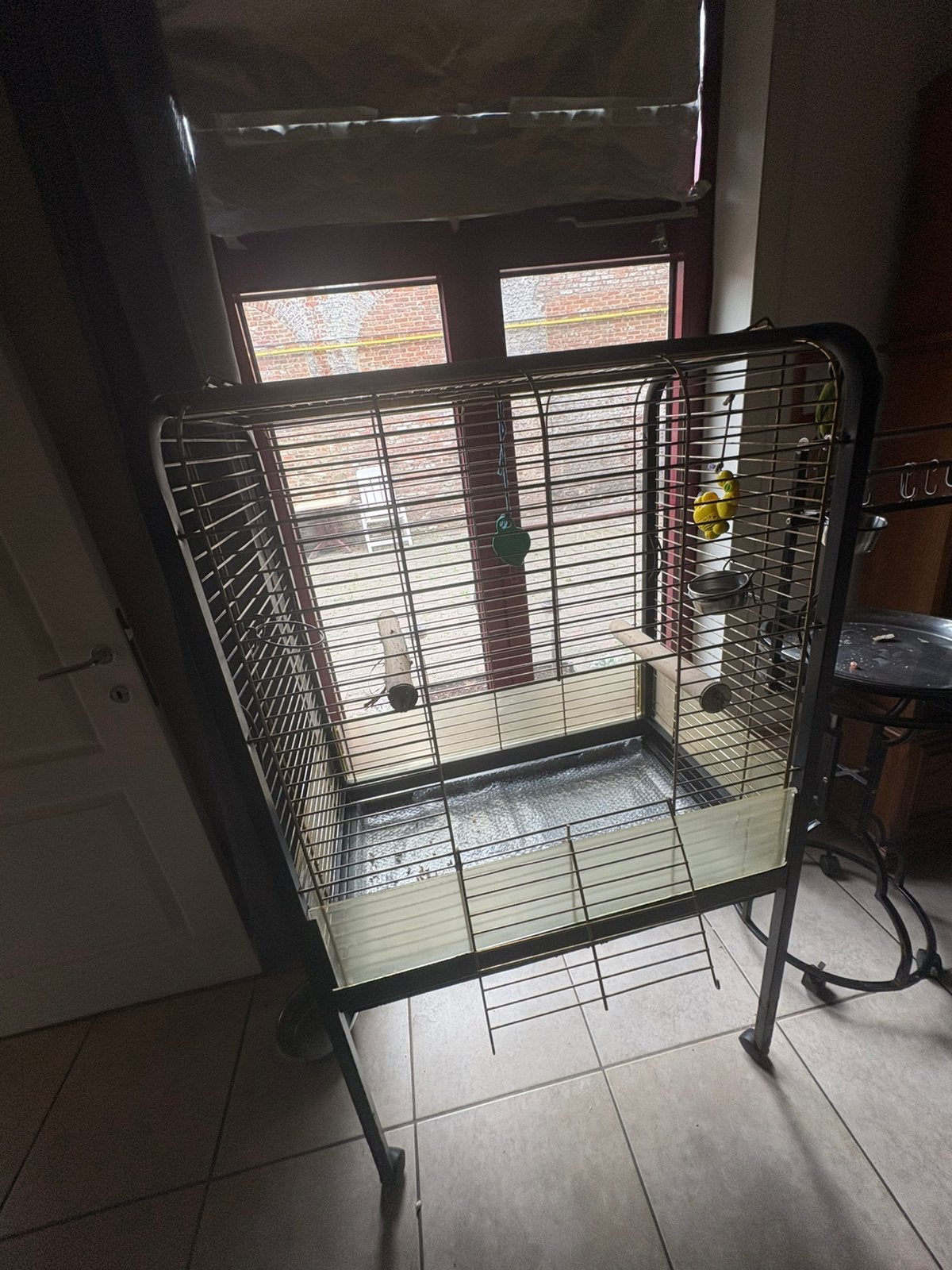 Nichoir, Animaux & Accessoires, Enlèvement, Comme neuf, Cage à oiseaux