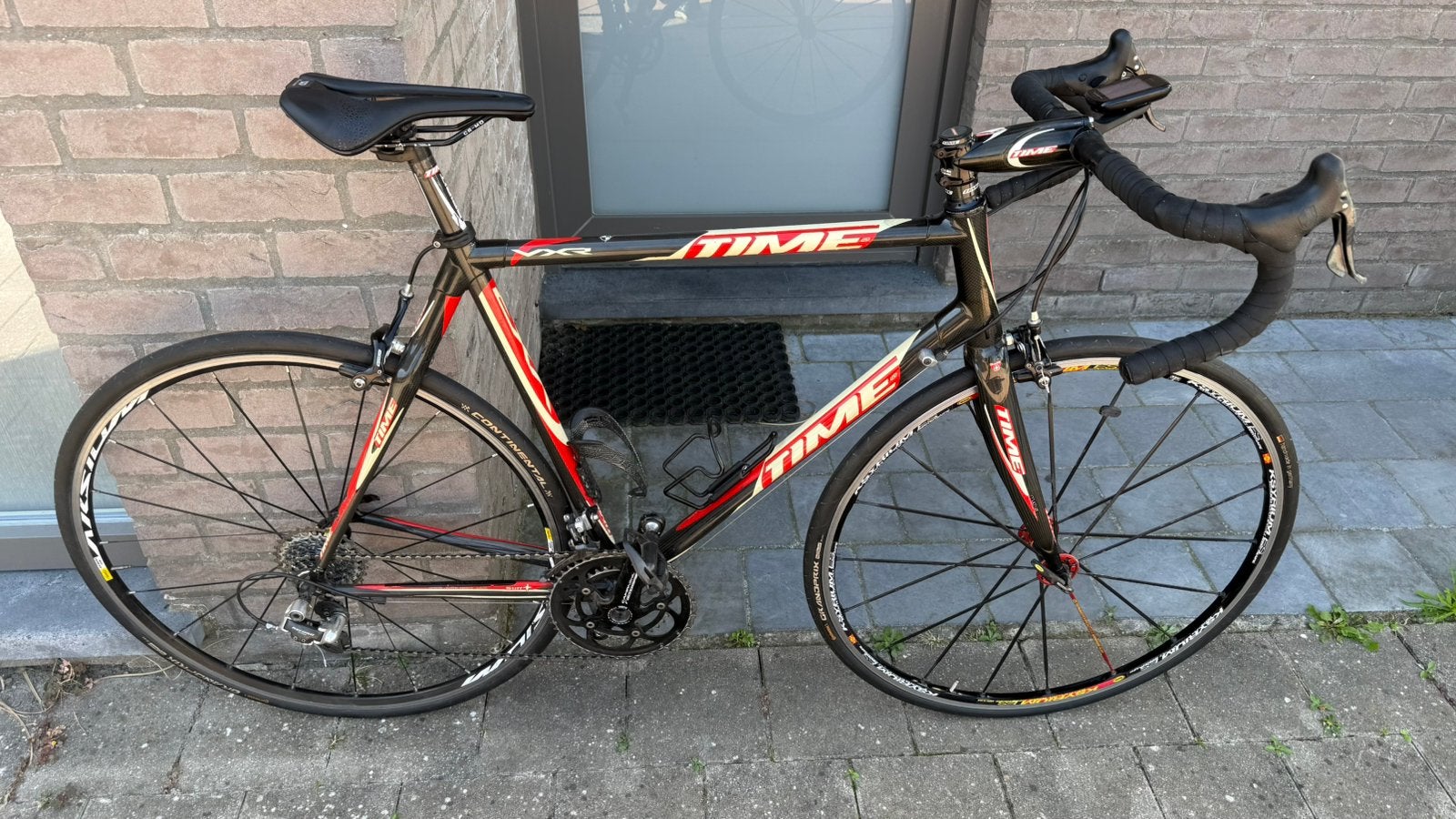 Koersfiets Time, Fietsen en Brommers, Gebruikt, Velgrem, 53 tot 57 cm, Ophalen