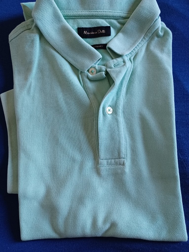 POLO"S "MASSIMO DUTTI" 3 STUKS MEDIUM PRIMA STAAT, Maat 38/40 (M), Massimo Dutti, Ophalen of Verzenden, Korte mouw