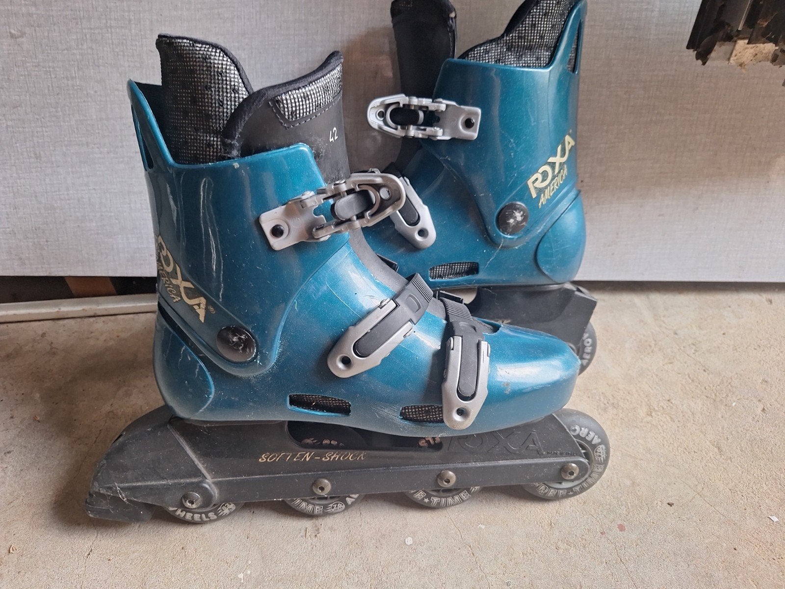 Inline skates, Sport en Fitness, Skeelers, Gebruikt, Dames, Inline skates 4 wielen, Ophalen