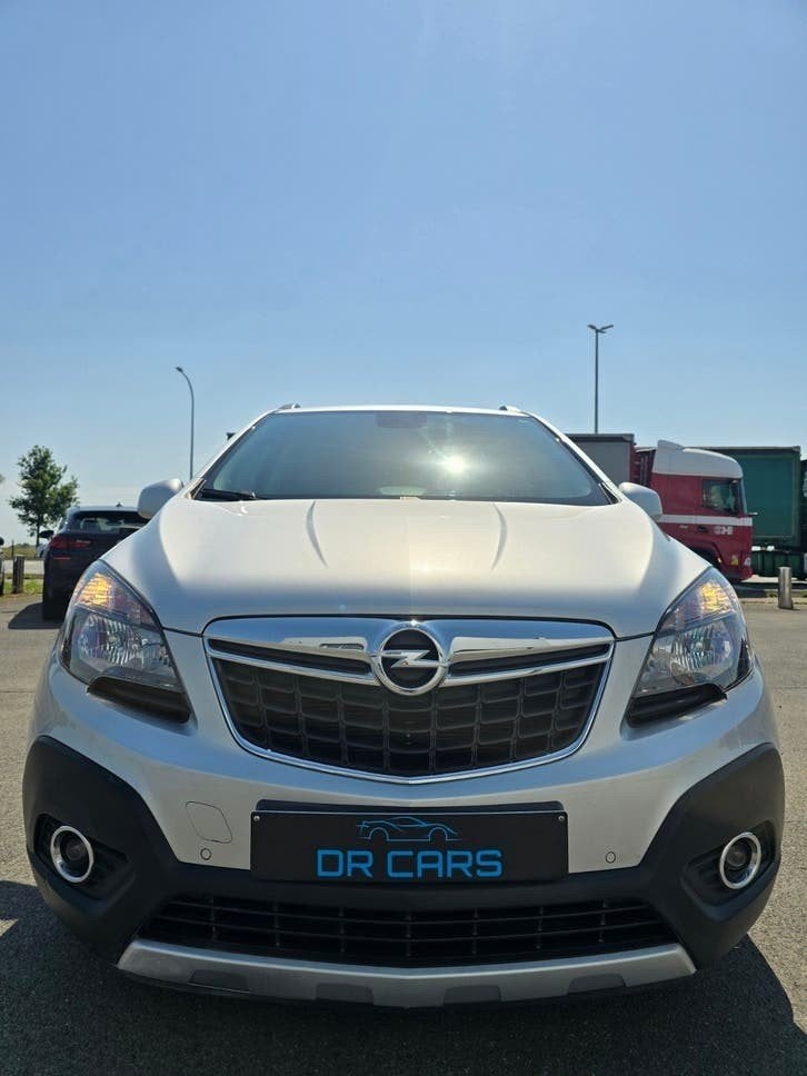 Opel Mokka Suv-1.4i Turbo//Navigatie-Pdc-Cruis/Leder, Auto's, Euro 6, 4 cilinders, Navigatiesysteem, Leder