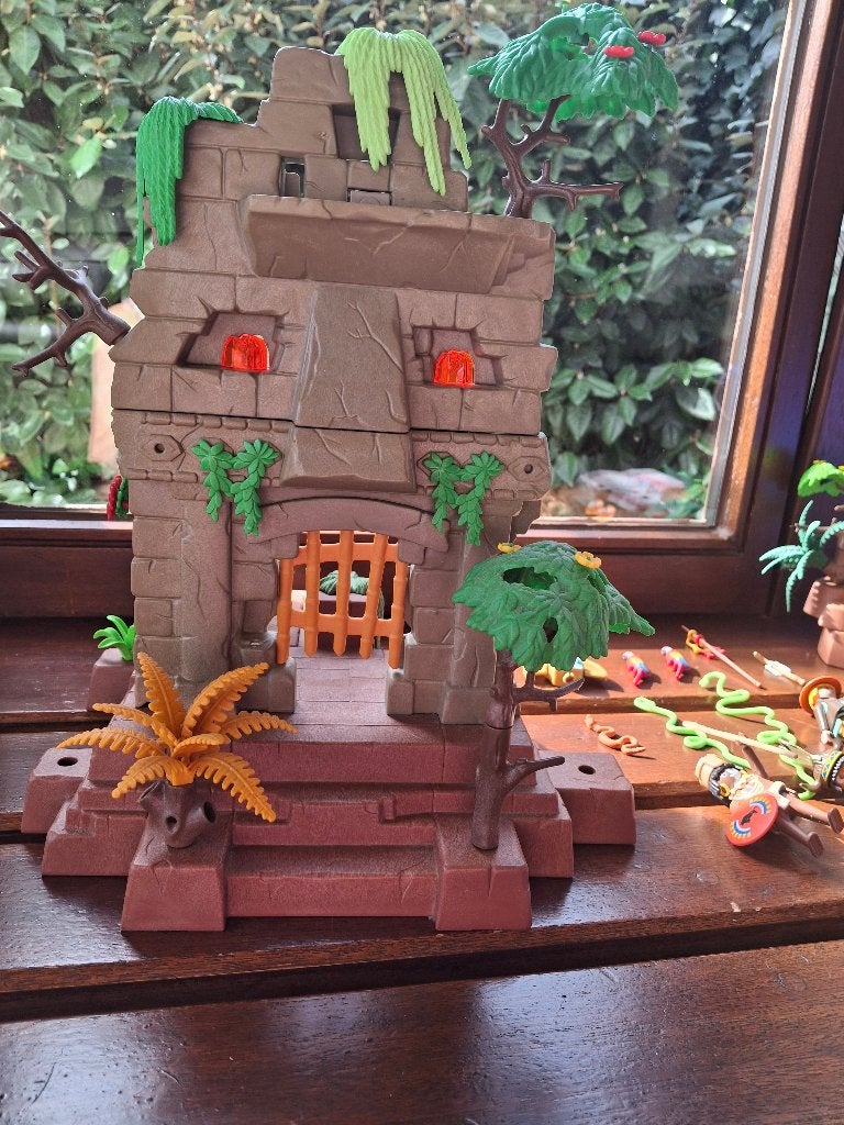 Playmobil jungle ruïne, Ophalen, Gebruikt