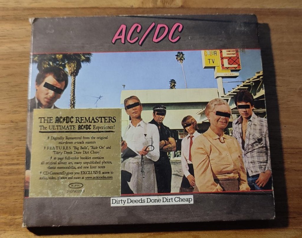 CD AC/DC - Dirty deeds done dirt cheap, Ophalen of Verzenden, Gebruikt