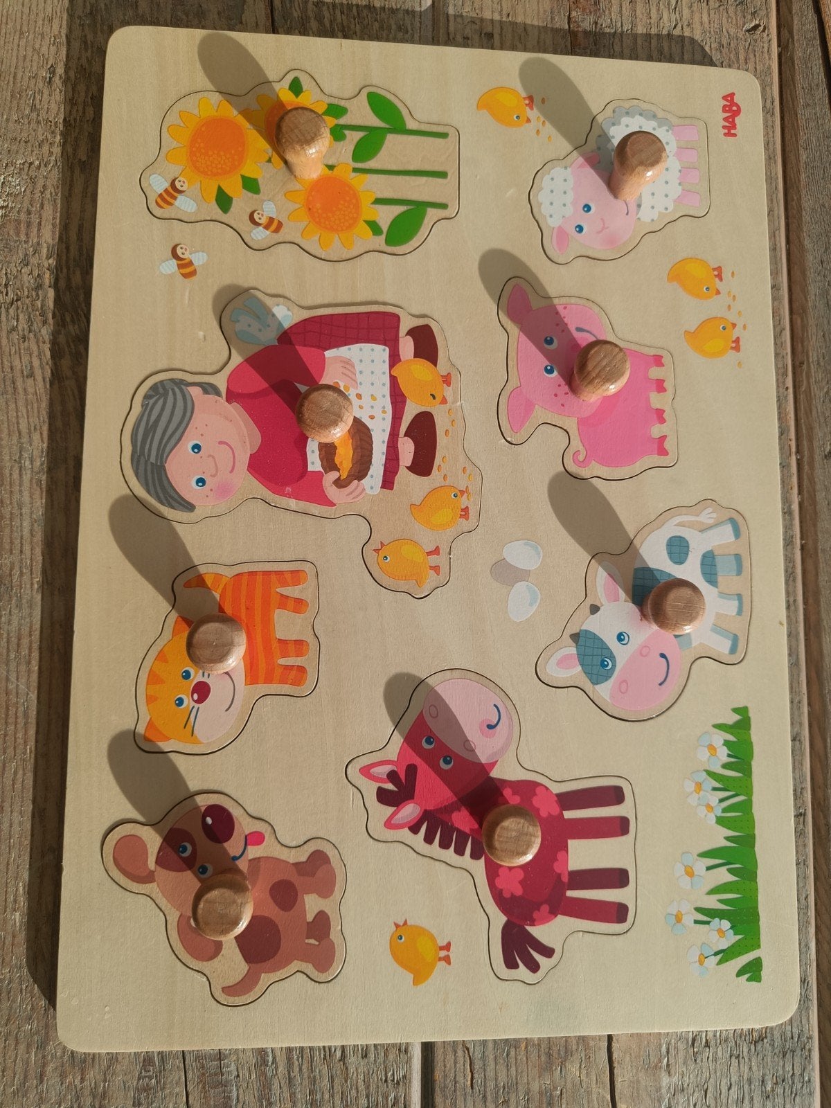 haba houten puzzel, Ophalen of Verzenden