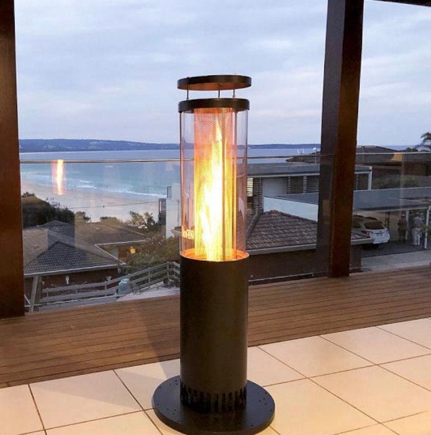 Ökofen terrasverwarmer op pellets, Tuin en Terras, Terrasverwarmers, Ophalen, Zo goed als nieuw