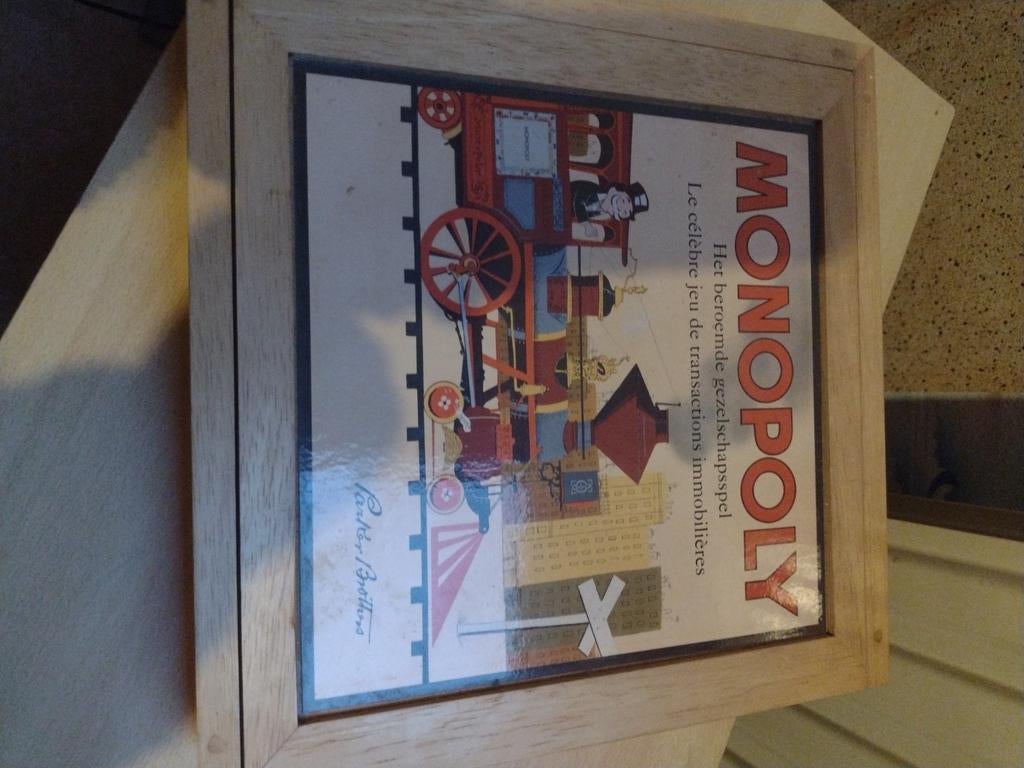 Monopoly en bois en voiture complet et neuf, Enlèvement ou Envoi