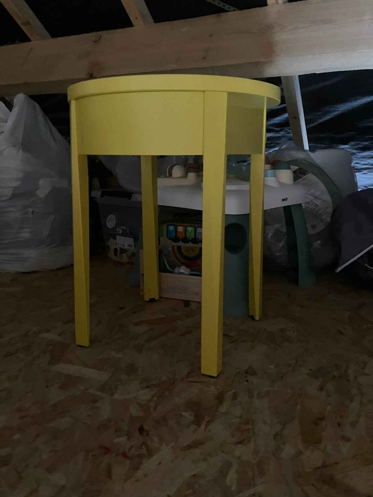 Petite table jaune, Enlèvement ou Envoi, Comme neuf