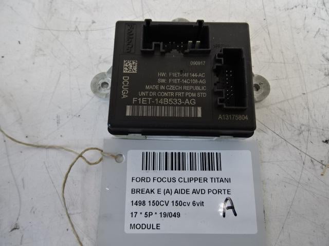 UNITE ELECTRONIQUE Ford Focus 3 (F1ET14B533AG), Utilisé, Ford