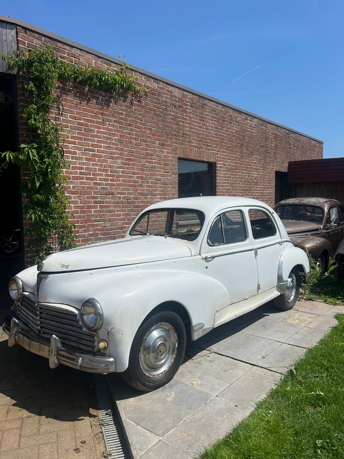 Peugeot 203 1959 wordt afgebroken in onderdelen, Auto-onderdelen, Ophalen, Voor, Peugeot