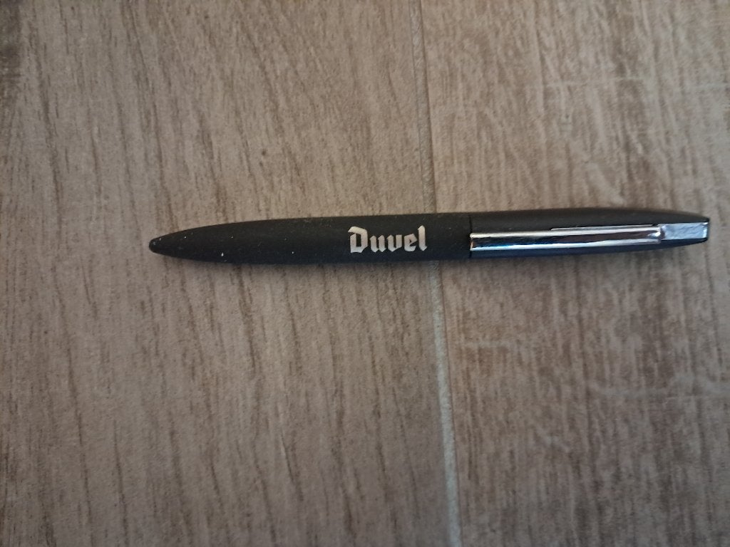 "DUVEL" BALPEN, Verzamelen, Ophalen of Verzenden, Zo goed als nieuw, Balpen