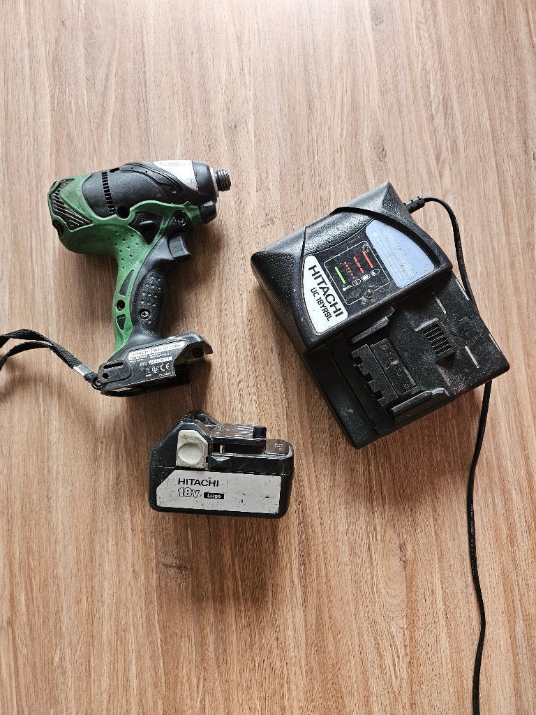 hikoki Hitachi 18 volts Faire une bonne offre, Bricolage & Construction, Enlèvement ou Envoi, Utilisé, Perceuse sans fil, Autres marques