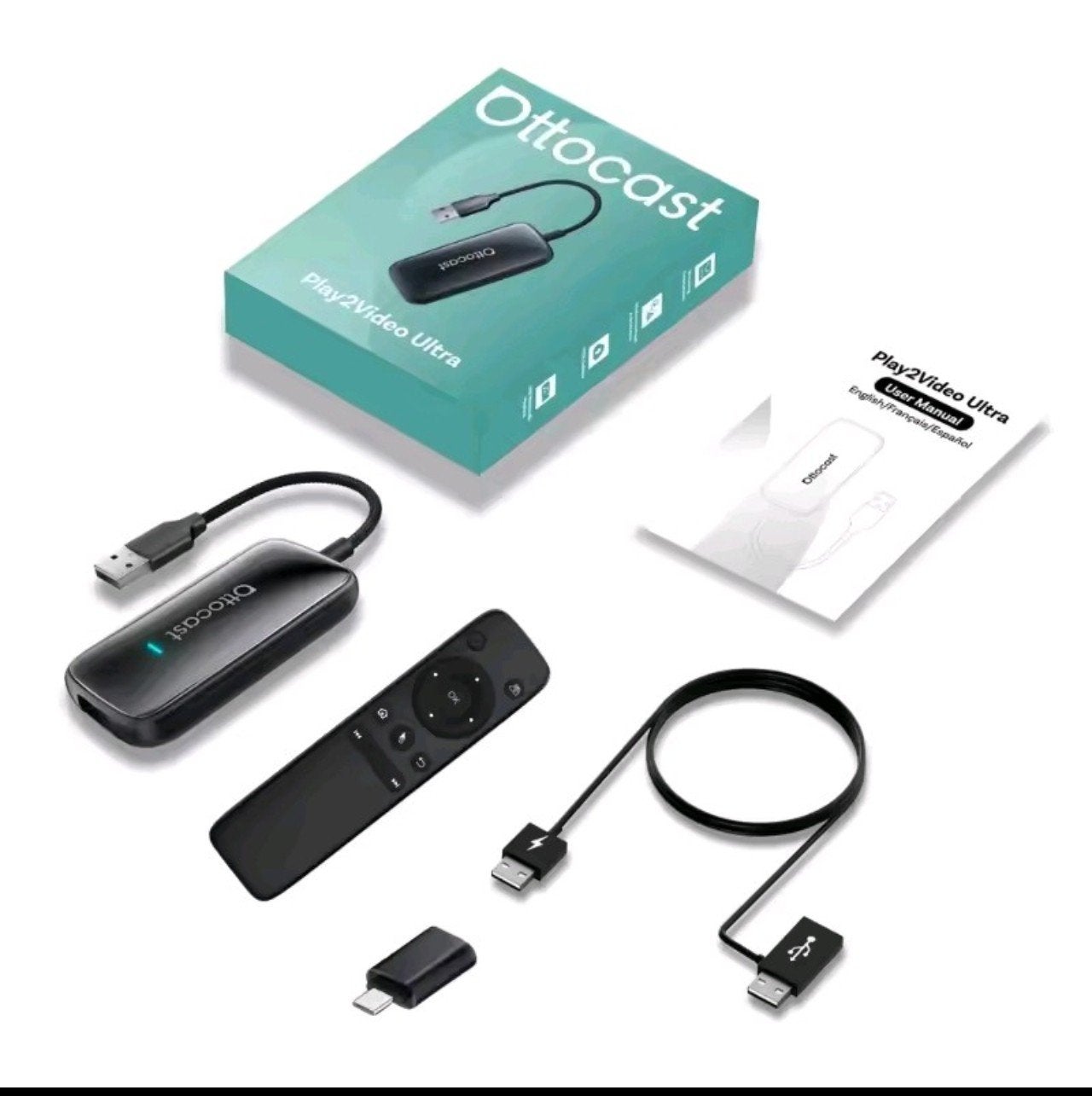 ottocast play 2 video ultra, Autos : Divers, Accessoires de voiture, Enlèvement