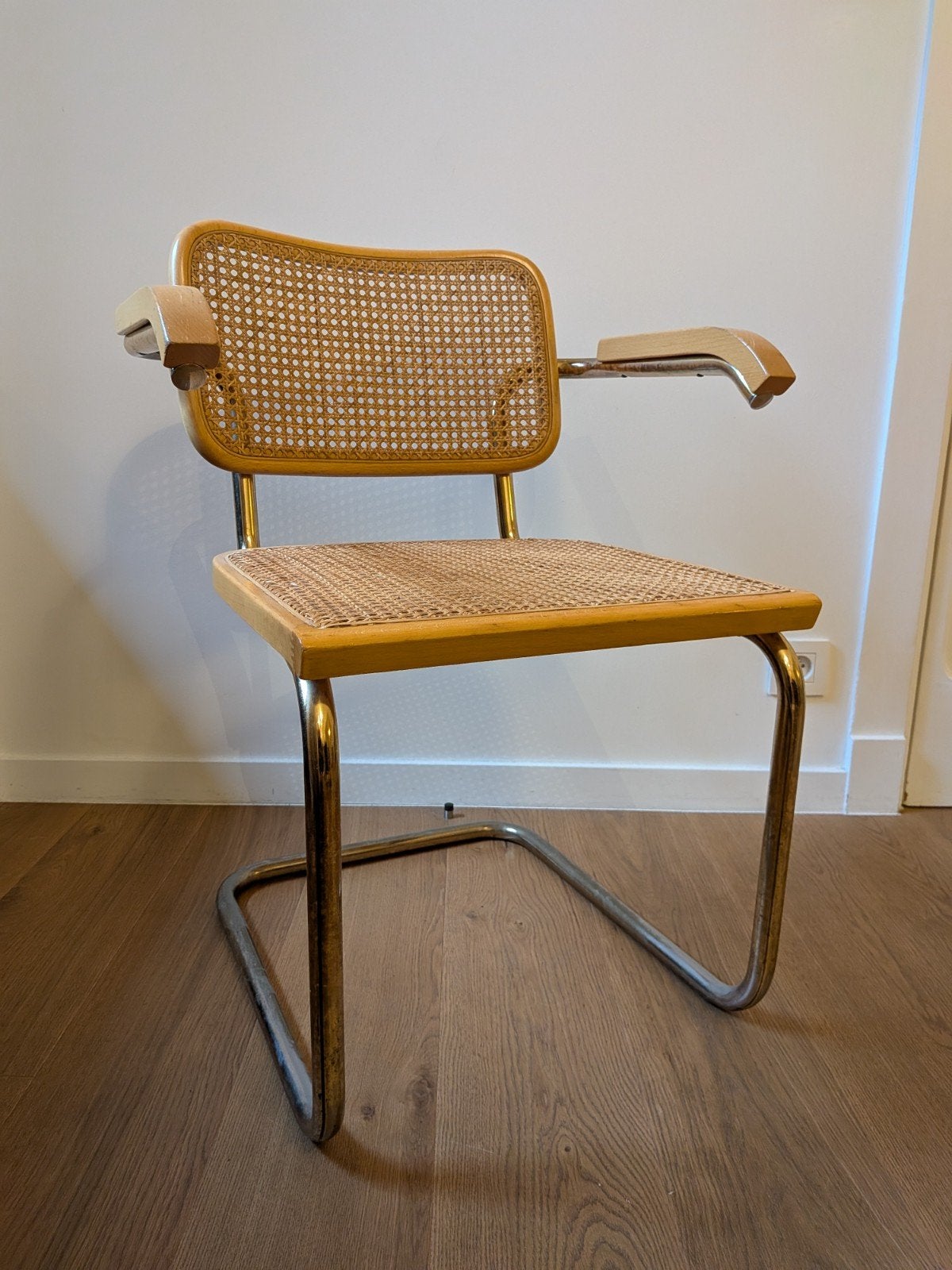Set de 3 chaises Cidue Cesca de Marcel Breuer, 1970s, Maison & Meubles, Chaises, Enlèvement