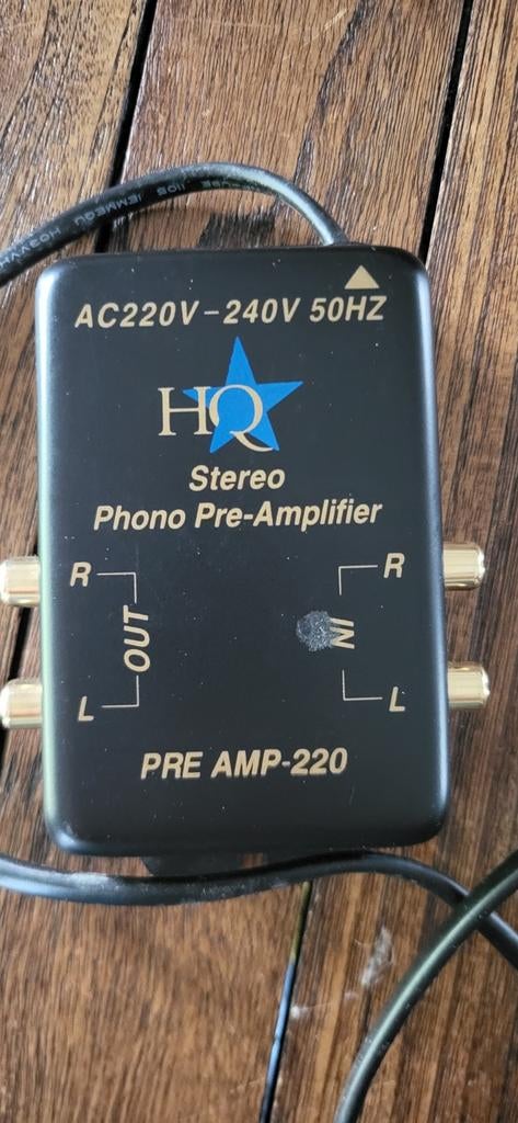 Phono Pré-amplifcateur