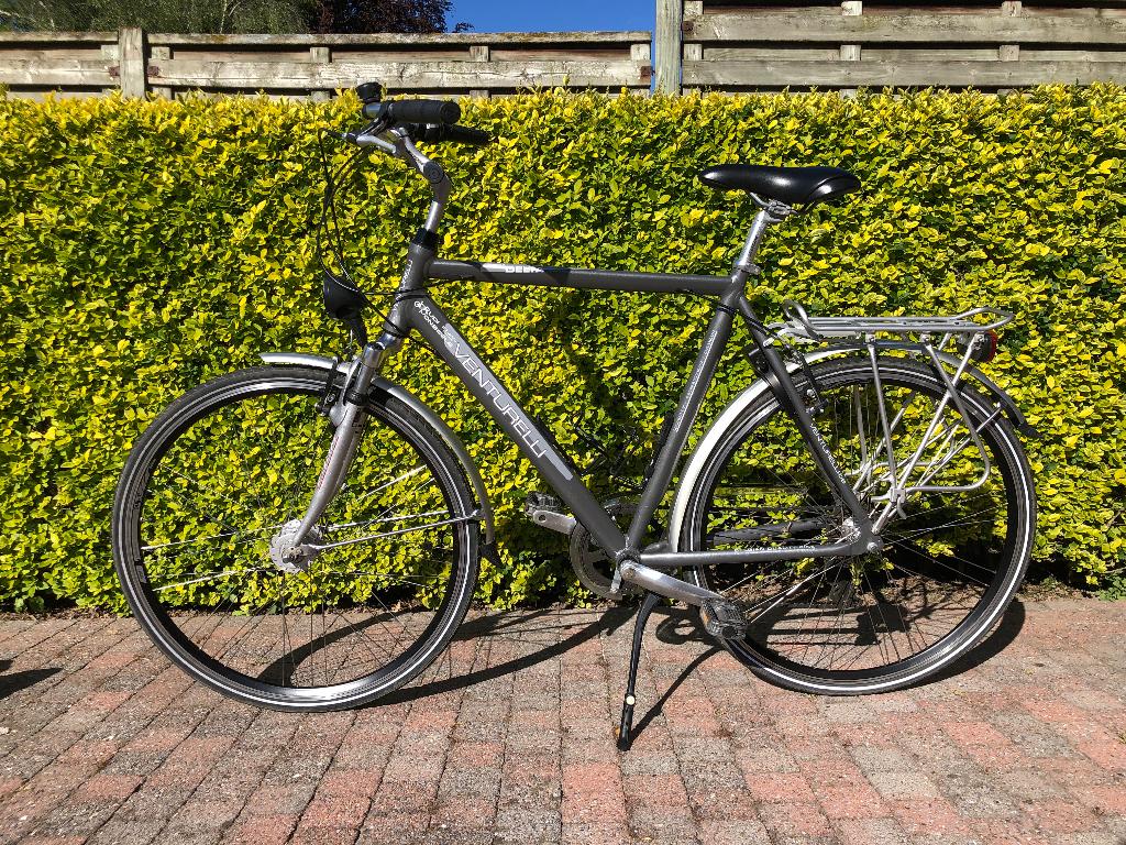 Venturelli herenfiets, Gebruikt, Velgrem, Versnellingen, Ophalen