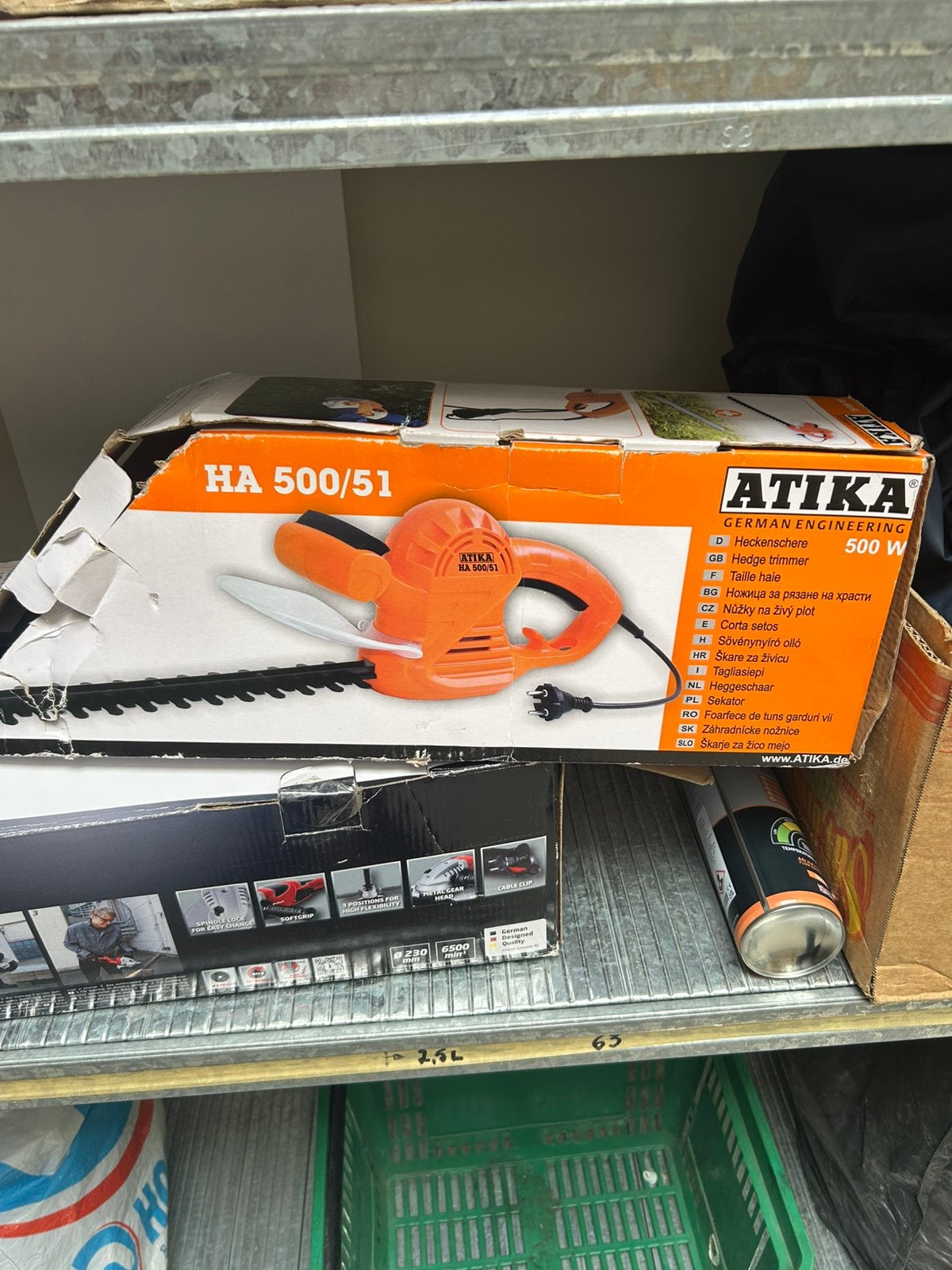 Atika elektrisch heggenschaar 500, Enlèvement, Neuf
