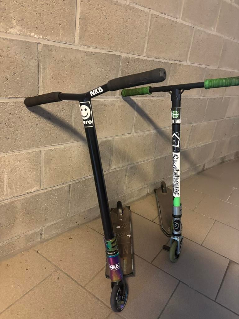 2 x stunt step te koop goede staat 150 voor beide of apart., Fietsen en Brommers, Steps, Ophalen, Nieuw, Gewone step