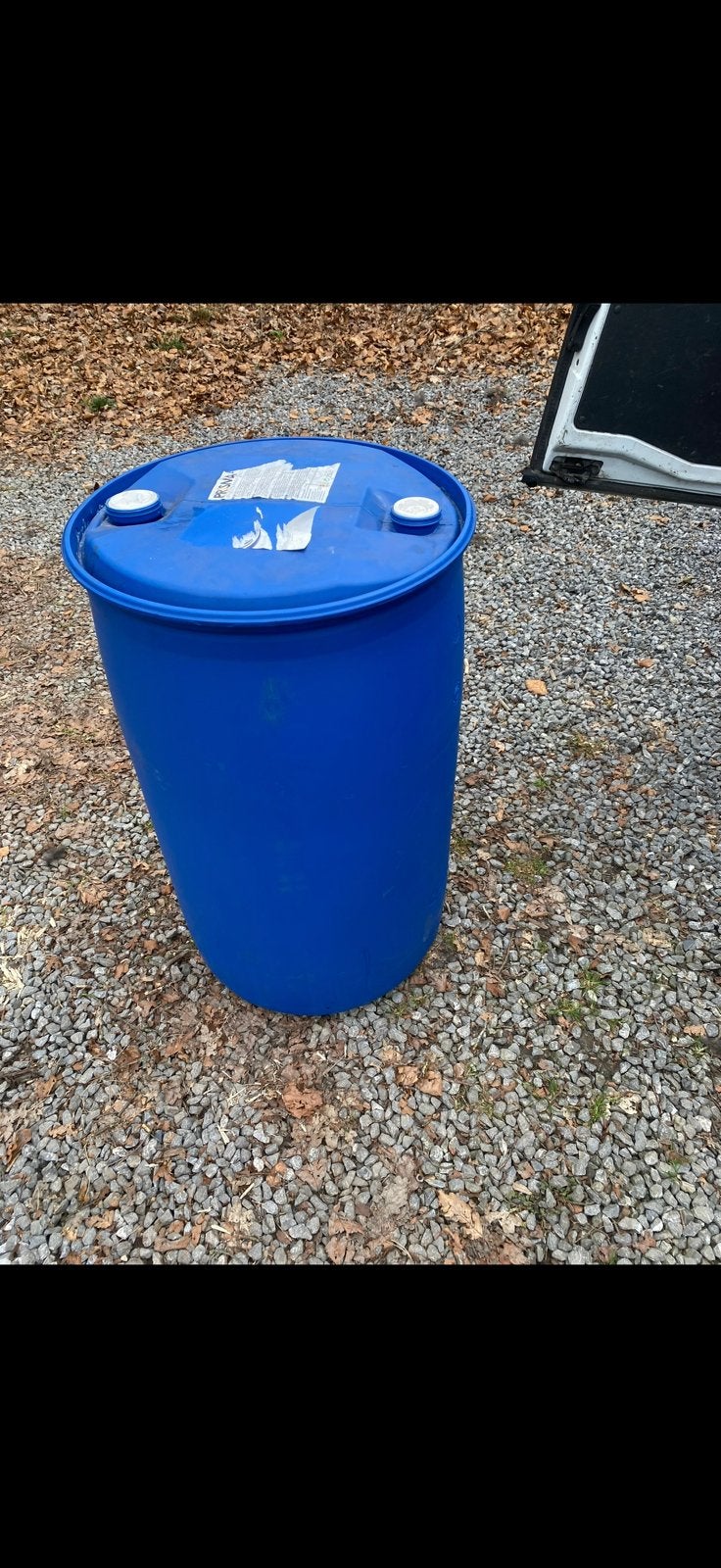 Fut pvc 200l, Jardin & Terrasse, Enlèvement, Comme neuf