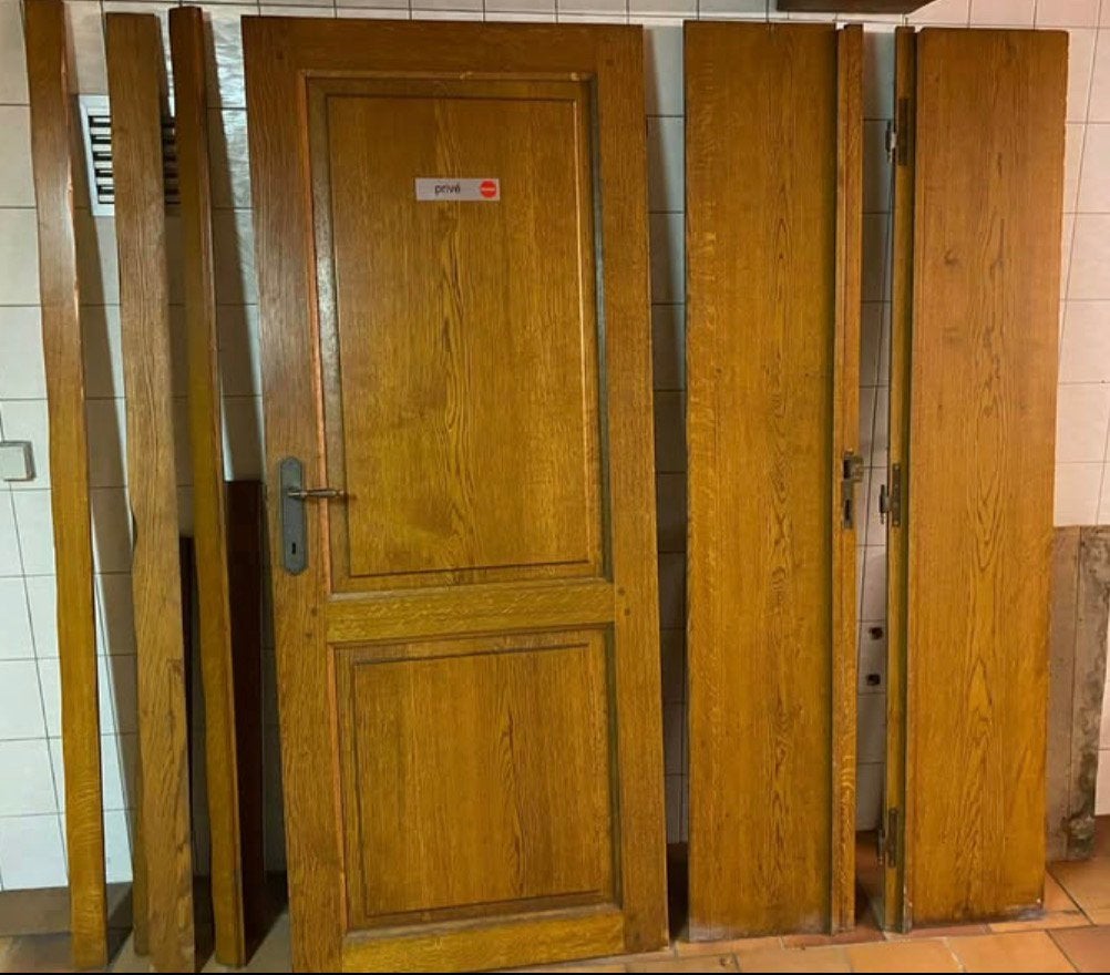 Porte en chaîne, Bois, Enlèvement, Utilisé, Intérieur