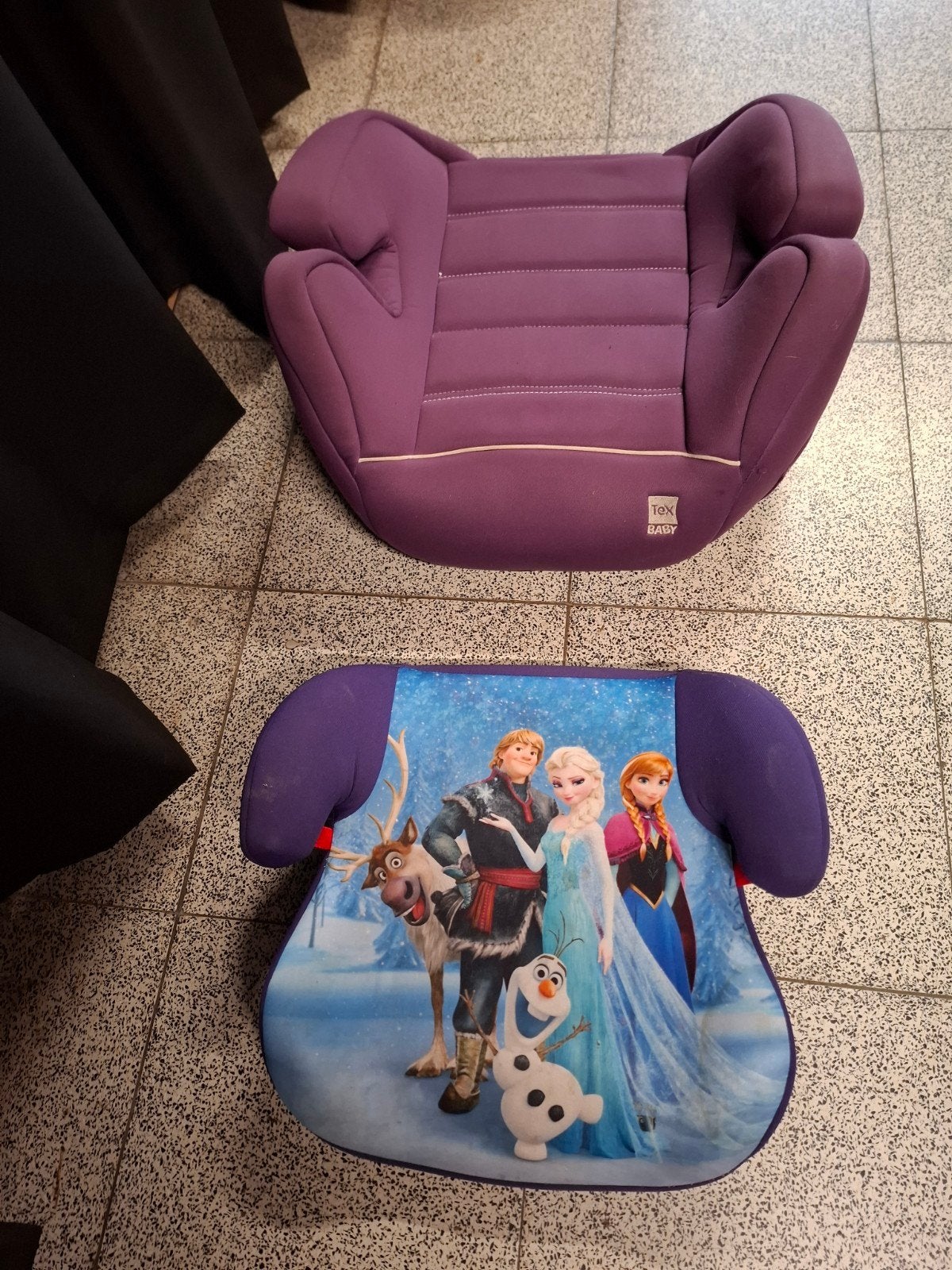 kinder zitje voor de auto van frozen, Ophalen, Gebruikt