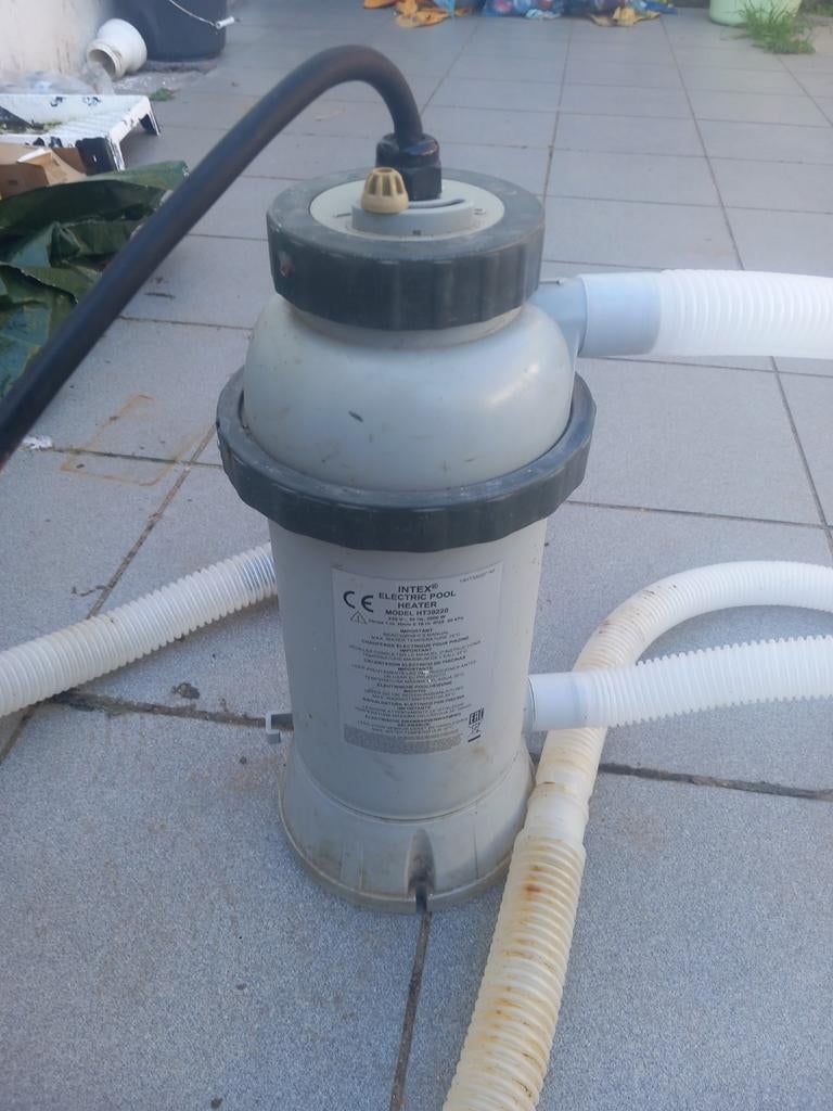 Intex warmte pomp, Enlèvement