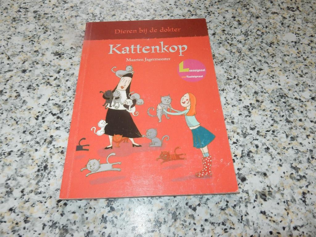 nr.286 - Dieren bij de dokter - kattenkop - vanaf 7 jaar, Ophalen of Verzenden