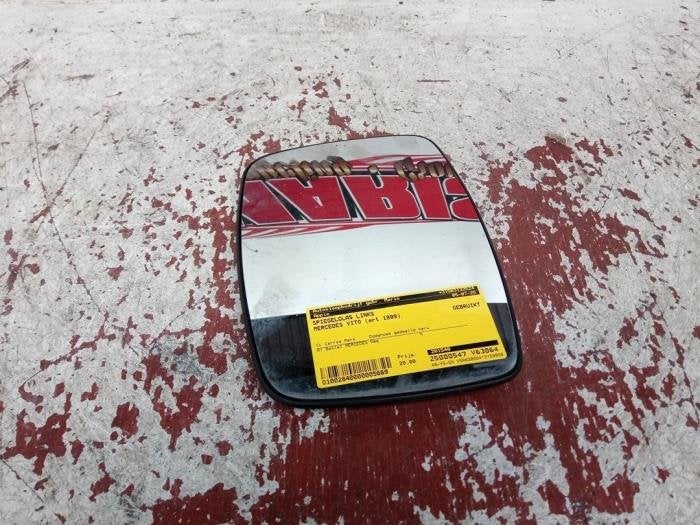 Glace rétroviseur gauche d'un Mercedes Vito, -, 3 mois de garantie, Utilisé, -