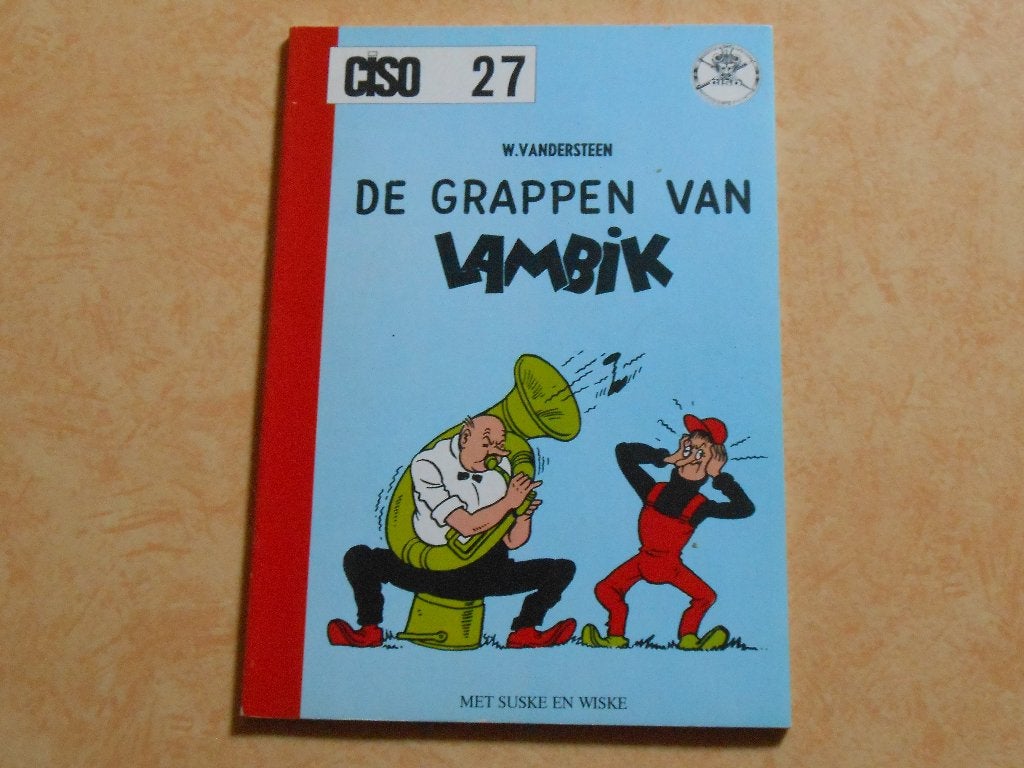 ciso 27 De grappen van Lambik 1979 1 ste druk., Boeken, Eén stripboek, Ophalen of Verzenden, Zo goed als nieuw, Willy Vandersteen