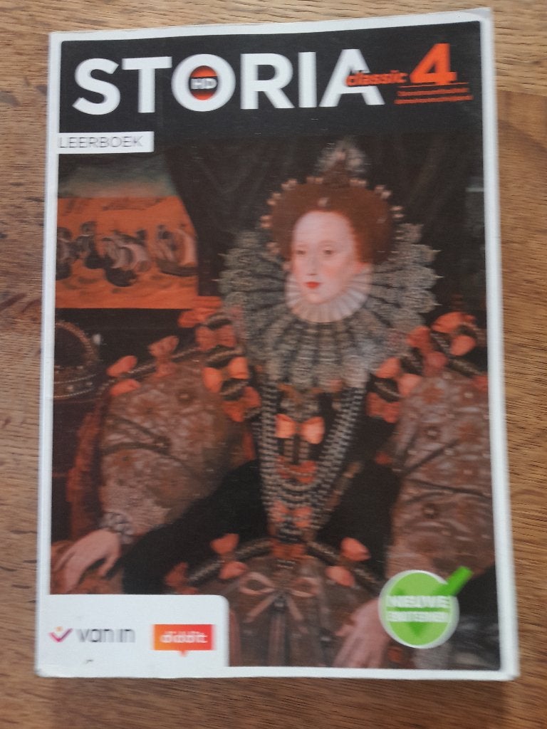 STORIA HD CLASSIC 4 leerboek, Livres, Enlèvement ou Envoi, Utilisé, Histoire