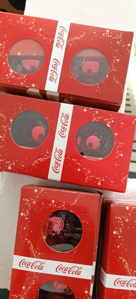 12 kerstballen van coca cola, Enlèvement ou Envoi, Comme neuf