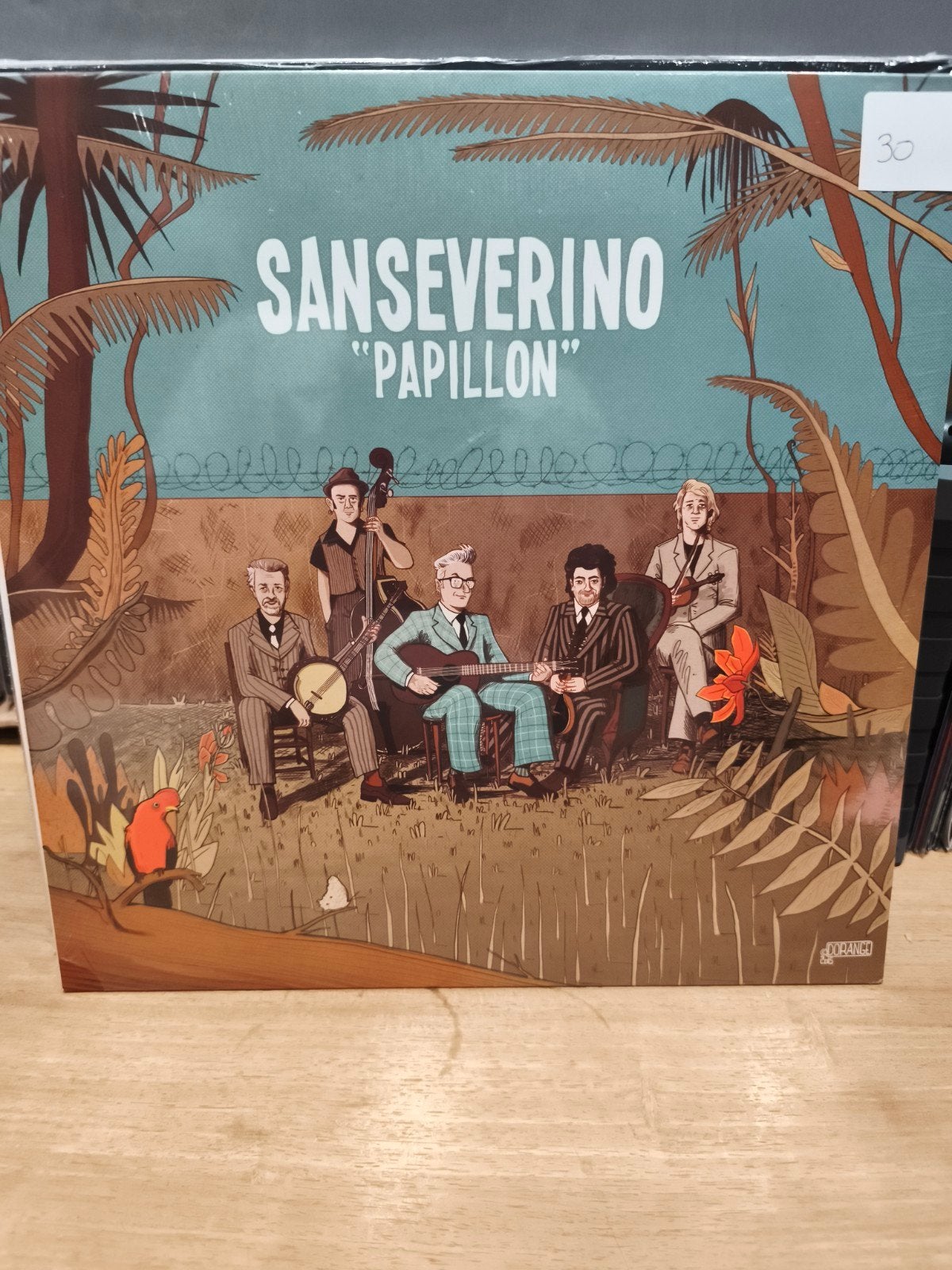 Sanseverino - Papillon lp vinyl, Cd's en Dvd's, Vinyl | Country en Western, Ophalen of Verzenden, LP