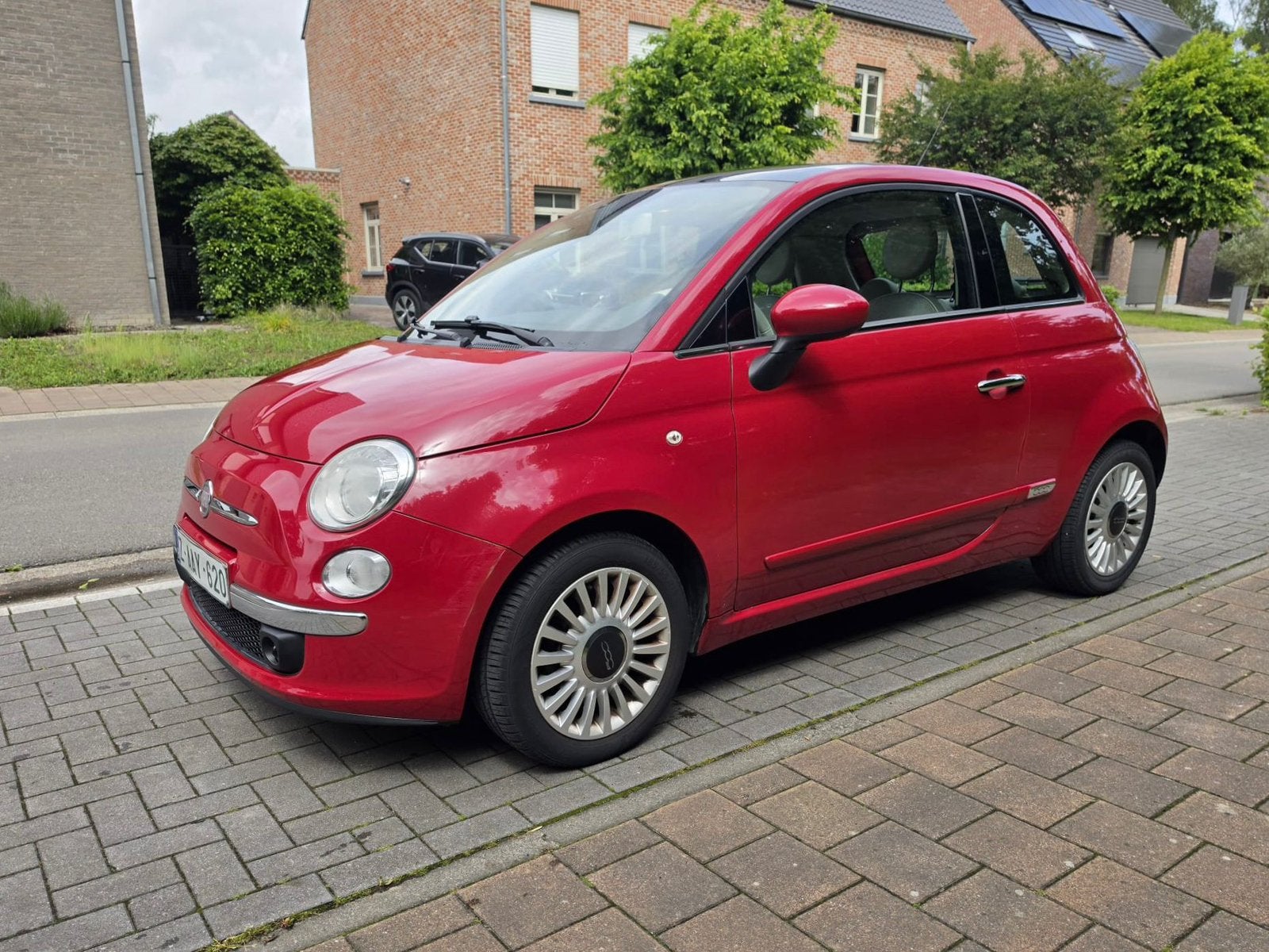 Fiat 500 1.2 Benzine Blanco Gekeurd Voor Verkoop, Autos, Fiat, Rouge, Euro 5, Achat, Beige