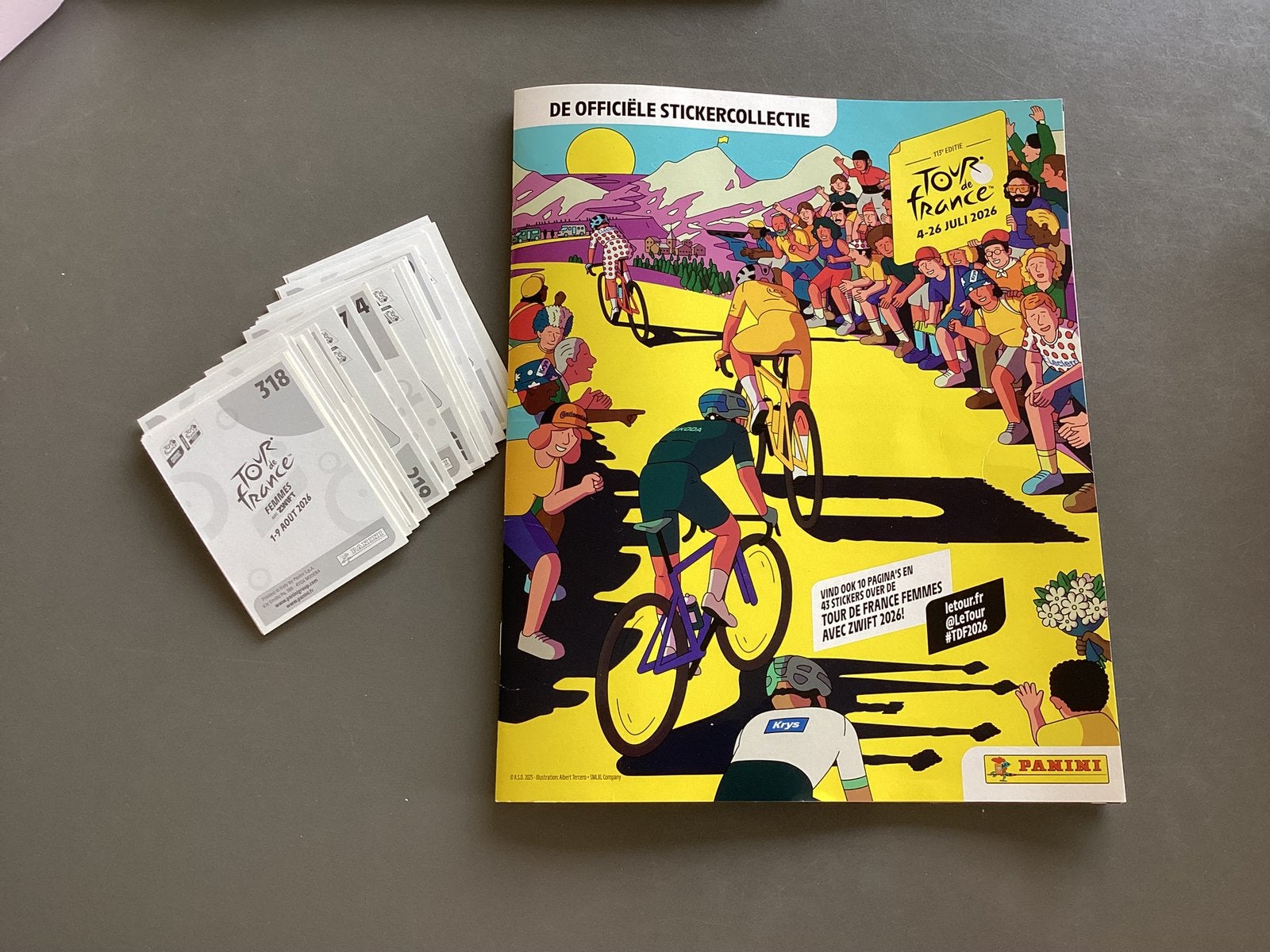 Panini Tour De France, Ophalen, Zo goed als nieuw