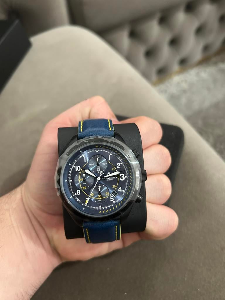 Heren horloge, Handtassen en Accessoires, Horloges | Heren, Ophalen, Nieuw, Polshorloge