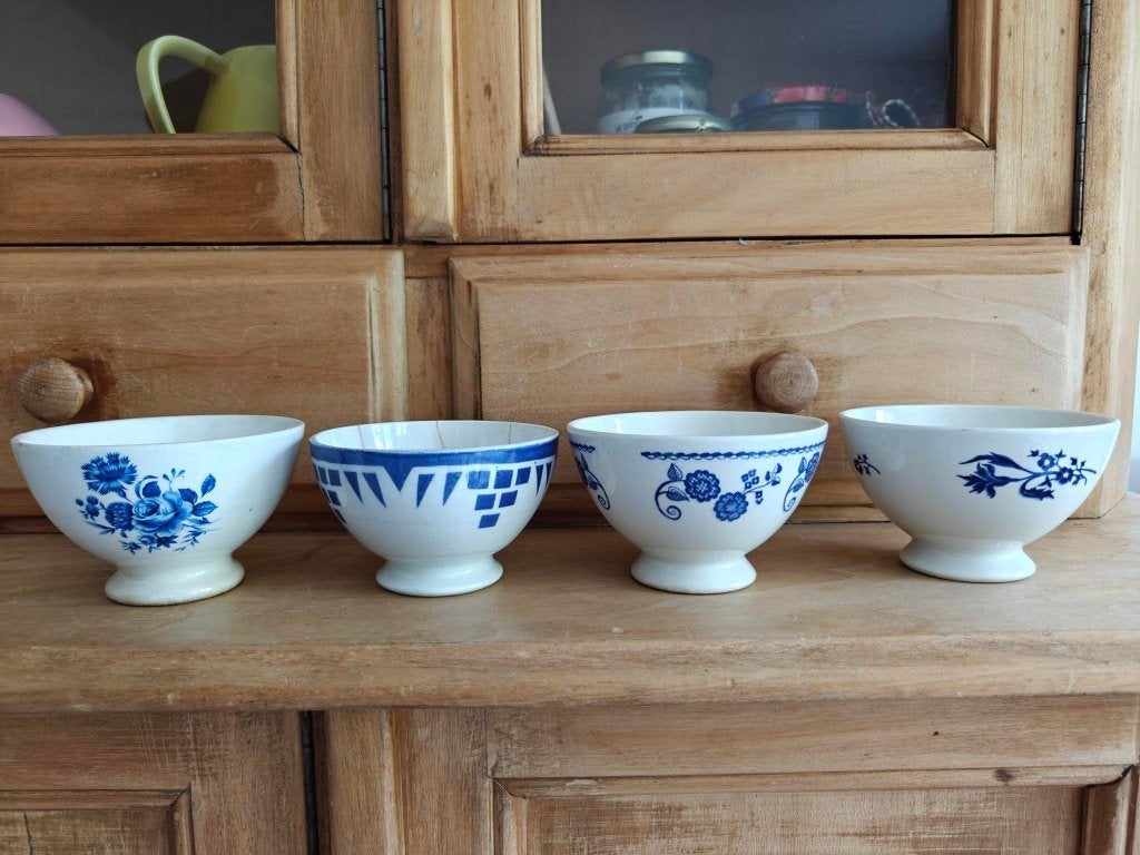 4 BOCH kommen, Antiek en Kunst, Ophalen of Verzenden