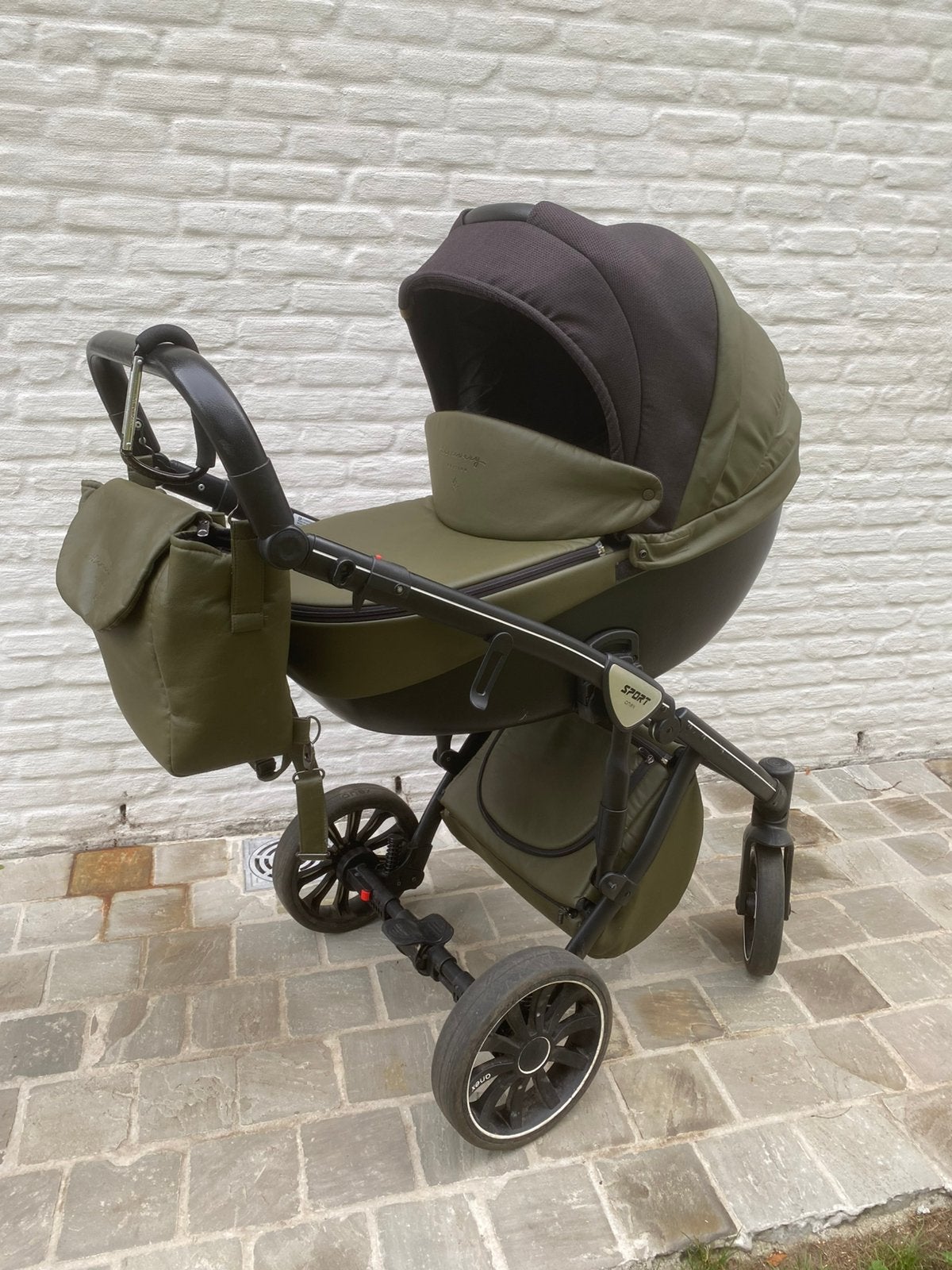 Anex sport kinderwagen met maxi cosi, Ophalen, Zo goed als nieuw, Kinderwagen