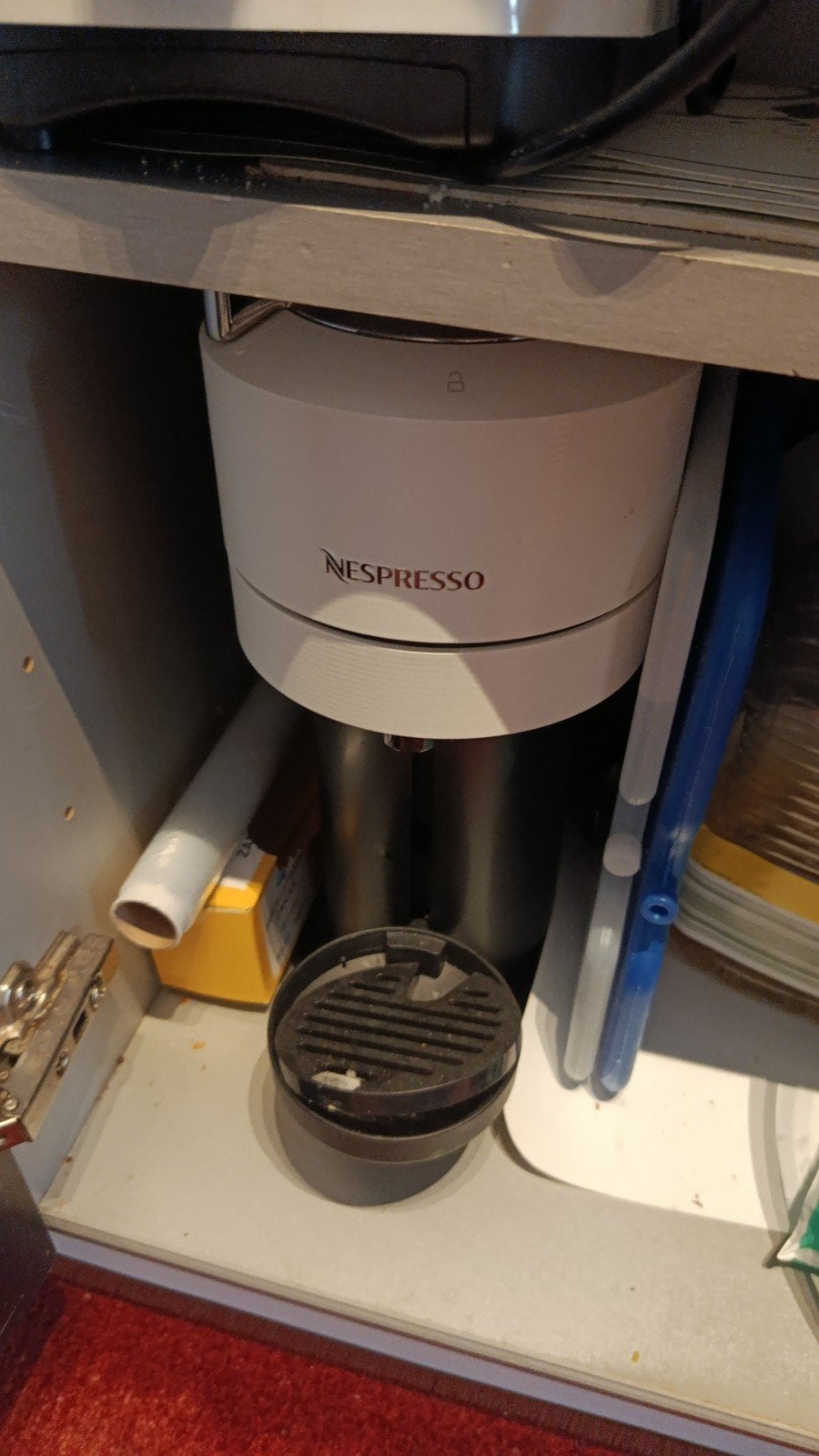 Nespresso vertuo Next, Enlèvement