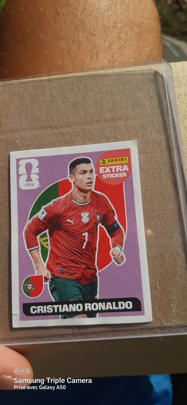 PANINI RONALDO EXTRA STICKER NIEUW, Verzenden