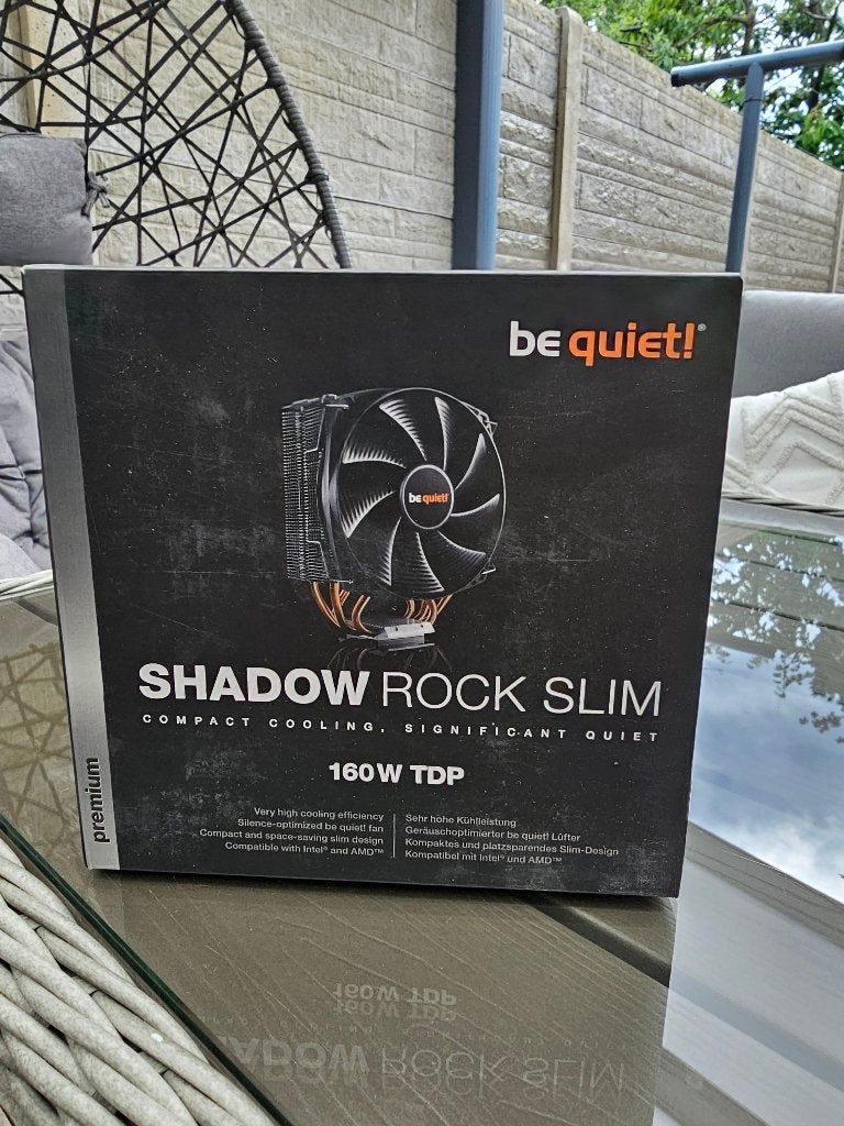 cpu cooler be quiet shadow rock slim, Informatique & Logiciels, Refroidisseurs d'ordinateur, Enlèvement, Neuf